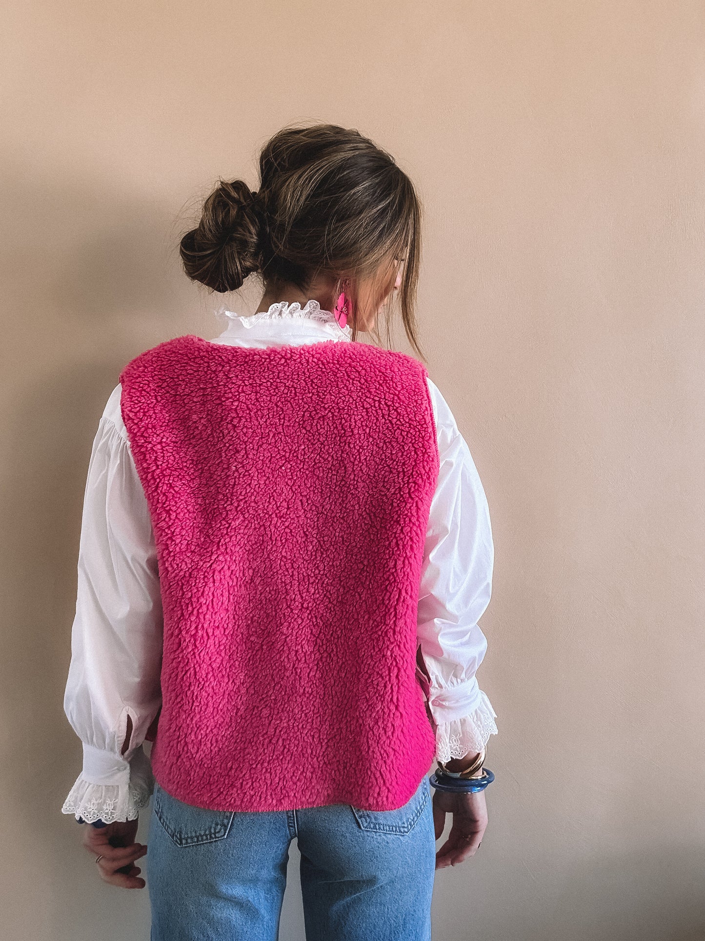 Gilet sans manches Emma rose