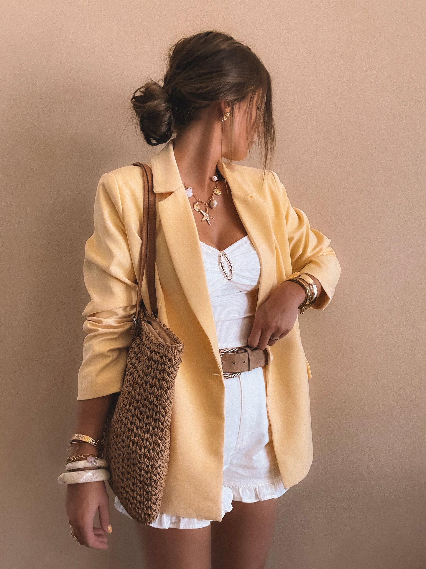 Blazer Sienna Jaune