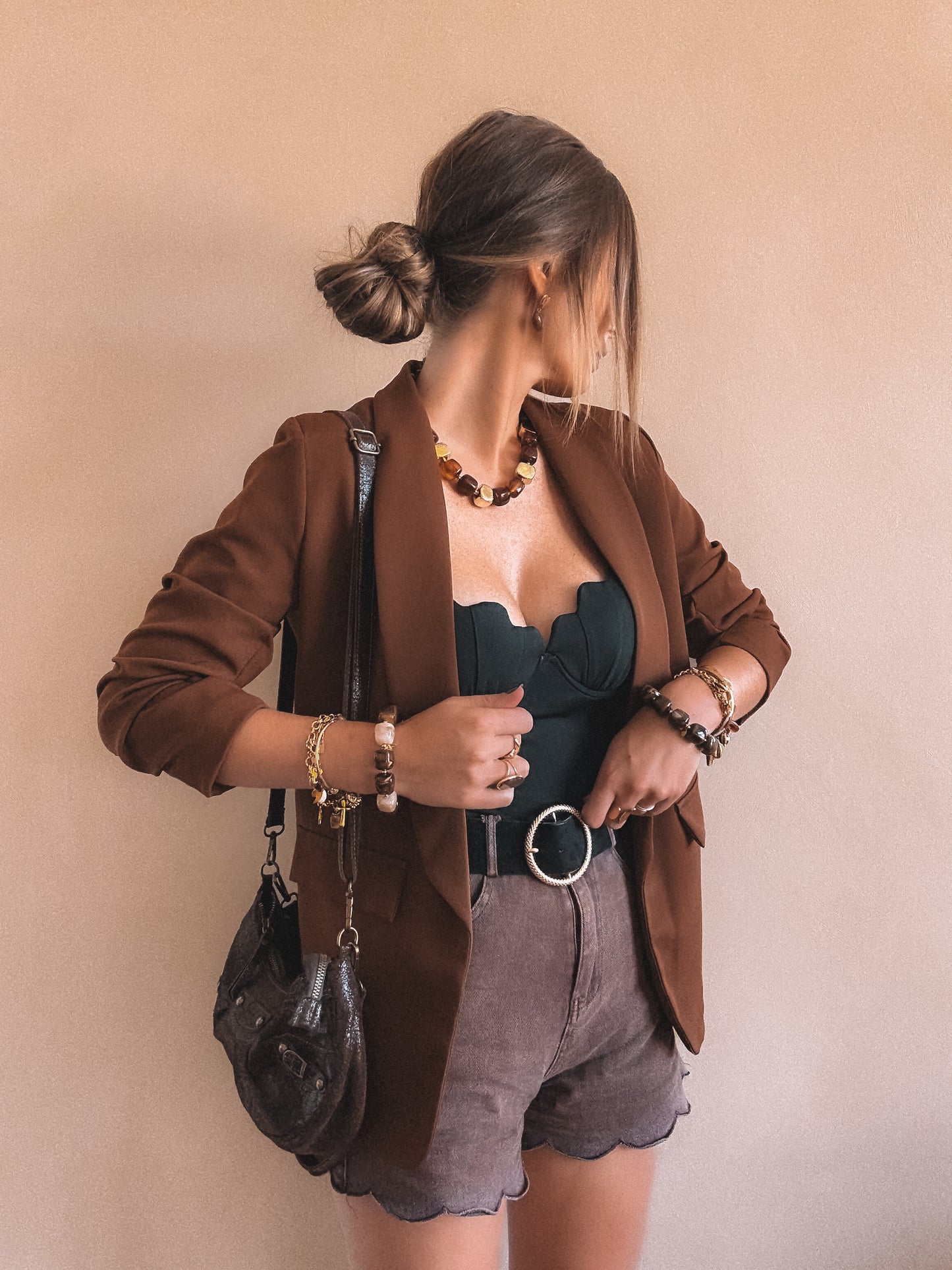 Blazer Célia Caramel