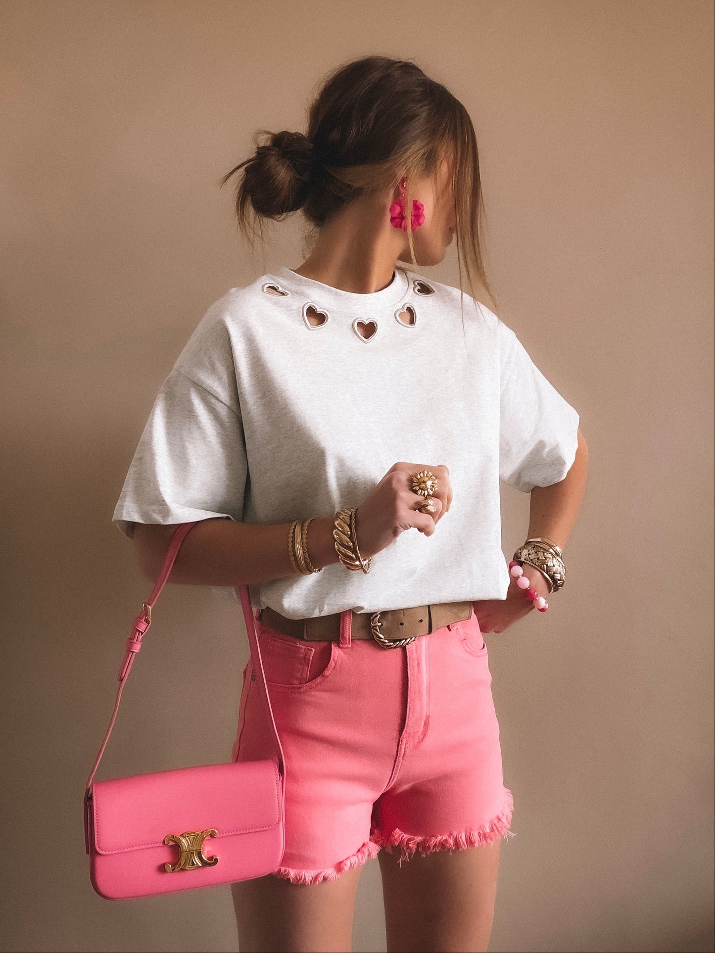 T-Shirt Luna Gris