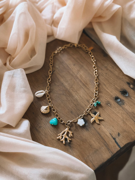 Collier Turquesa Doré