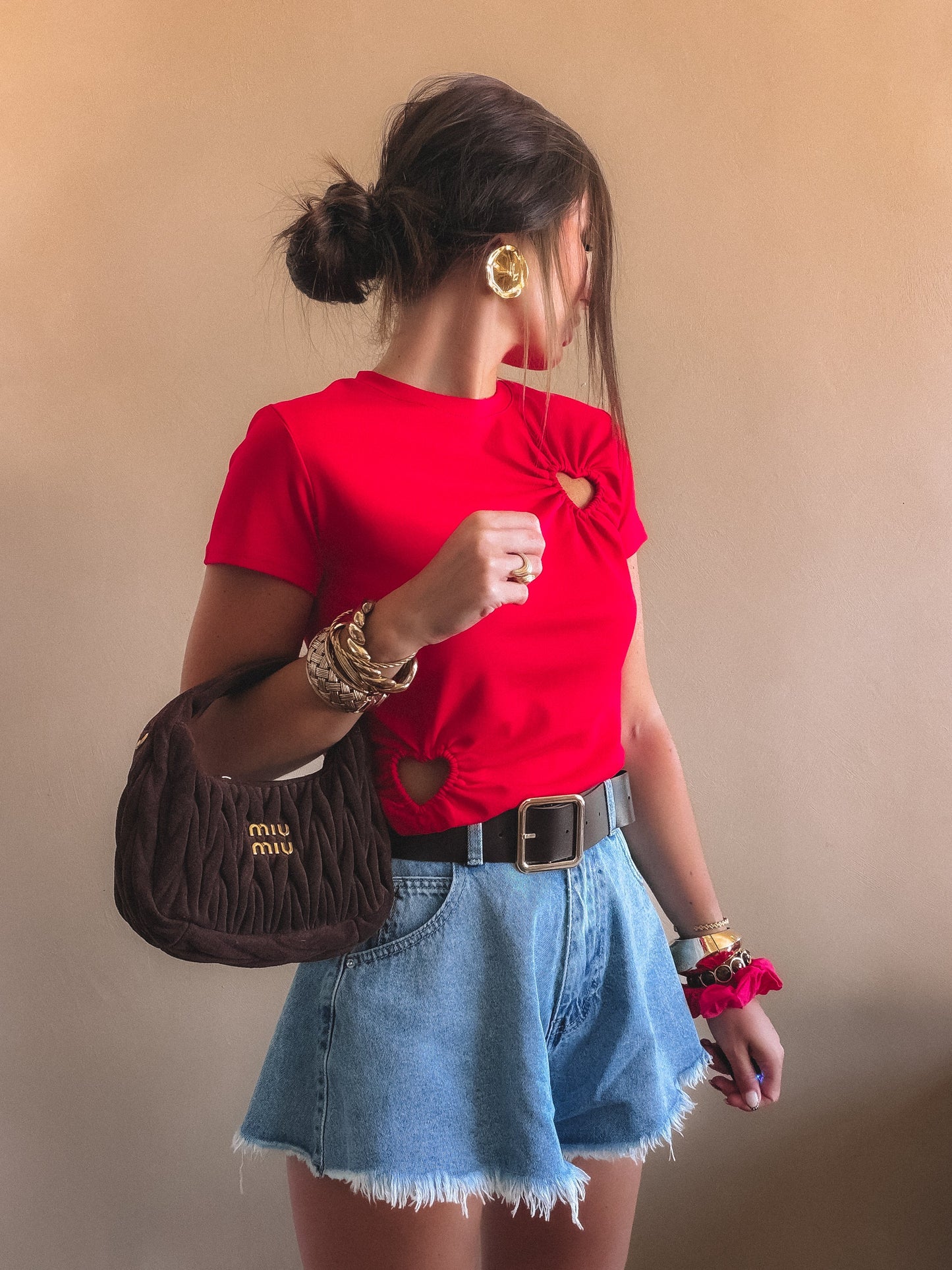 T-Shirt Valentine Rouge