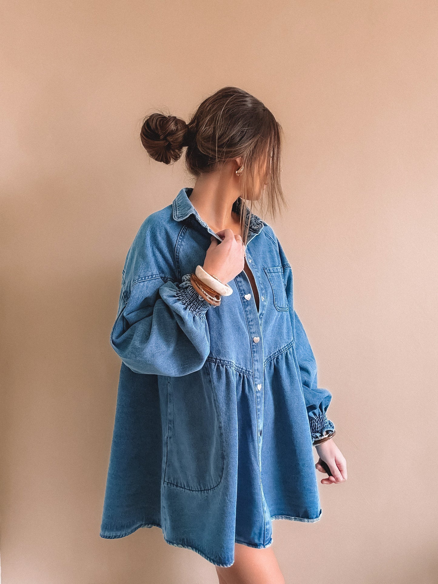 Robe en Jean Cléo