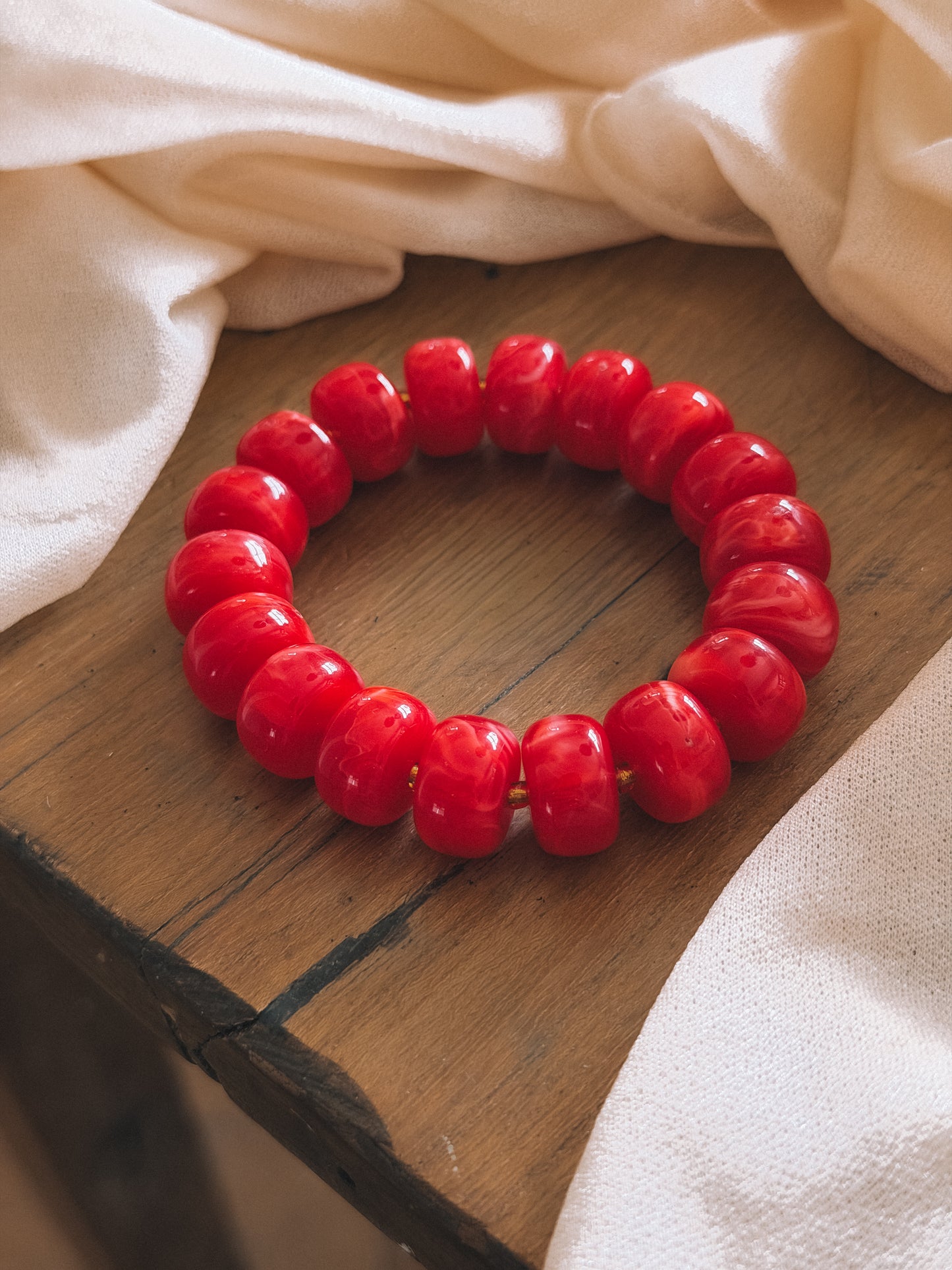 Bracelet Mona Rouge