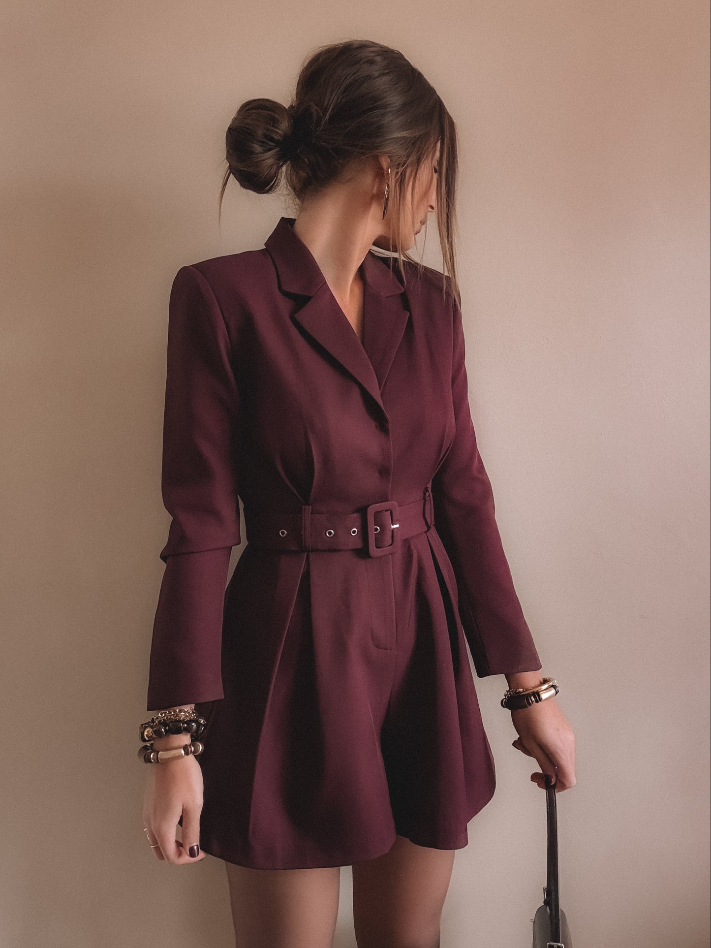 Combishort Serena Bordeaux