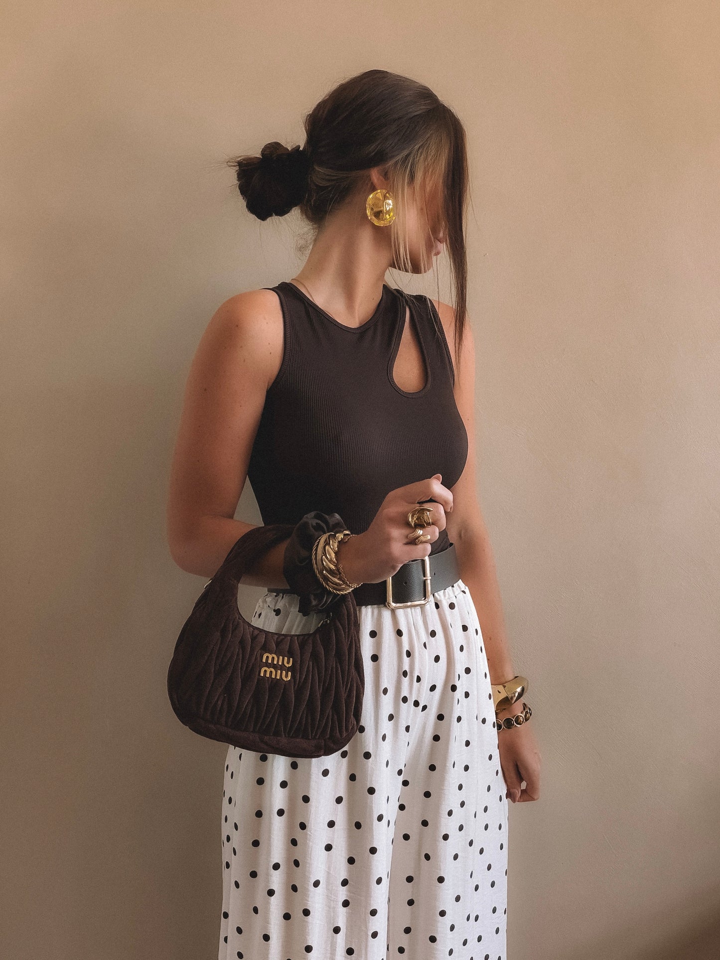 Pantalon Camille Ecru