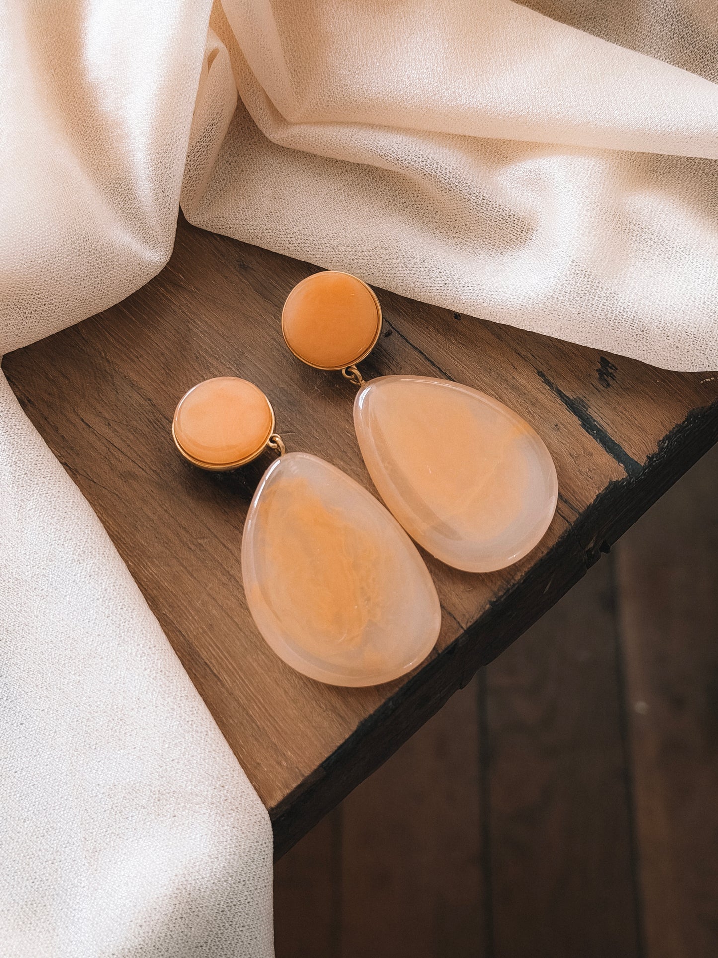 Boucles Iséa Orange