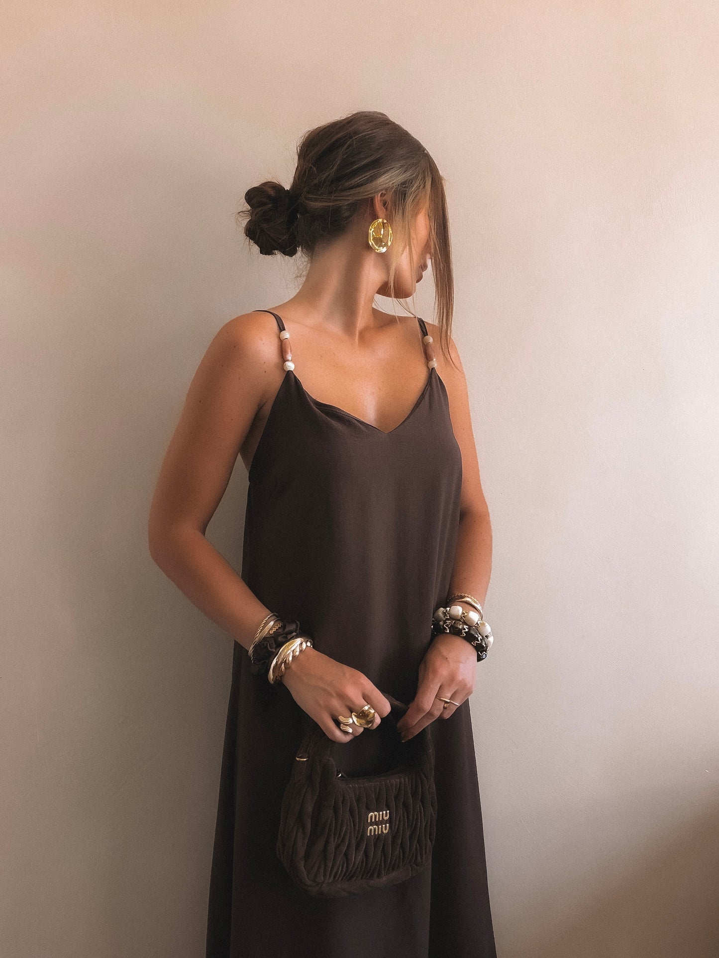 Robe Paloma Marron