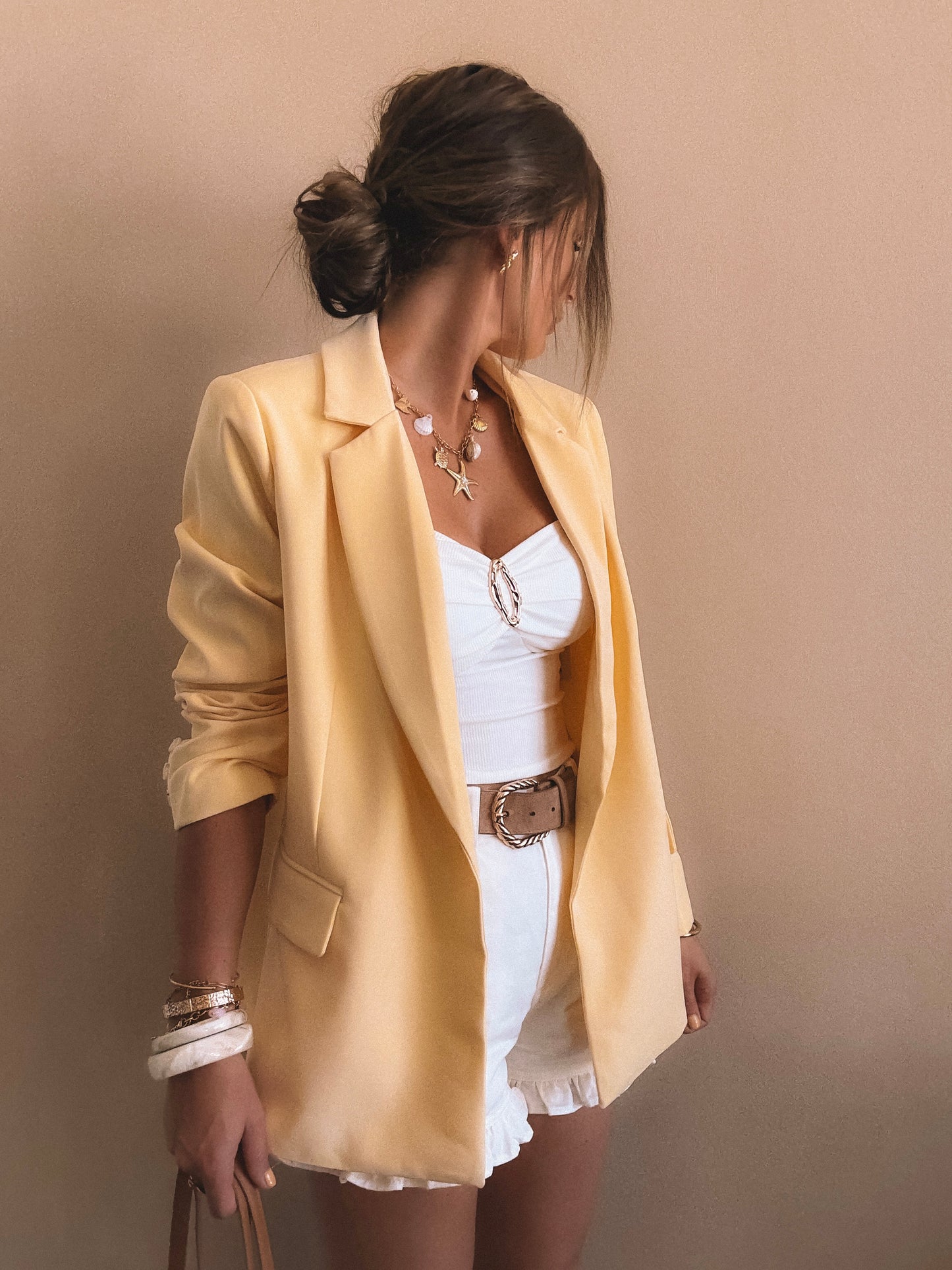Blazer Sienna Jaune