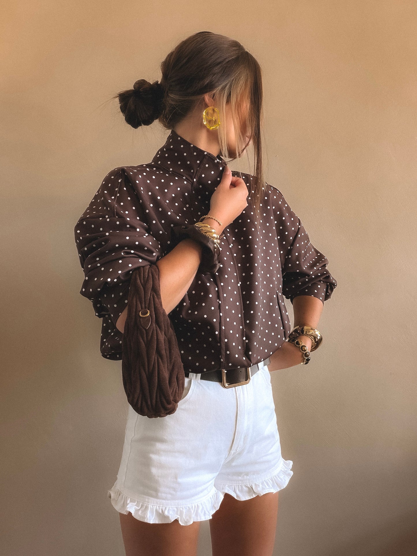 Veste Vittoria Marron