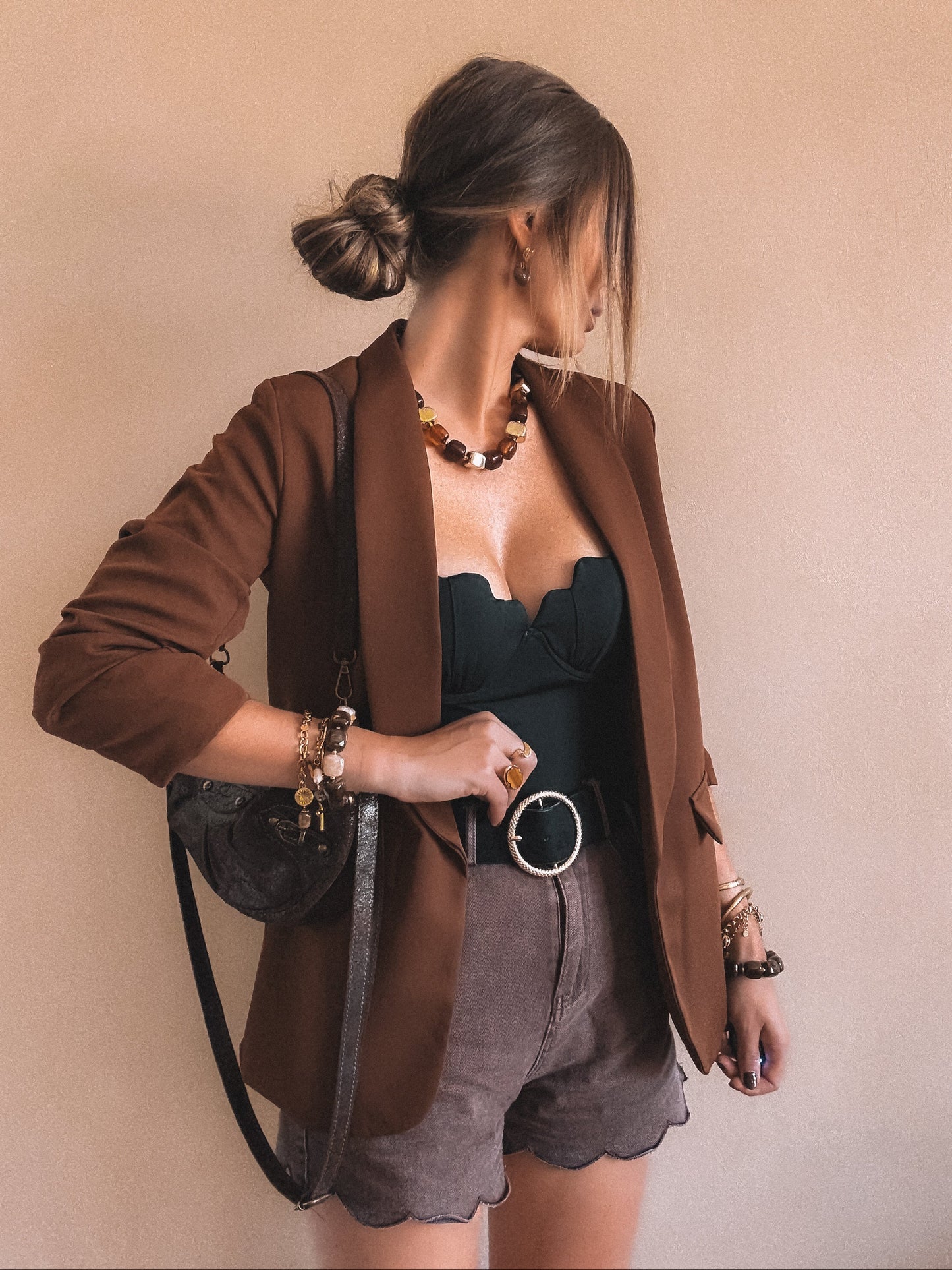Blazer Célia Caramel