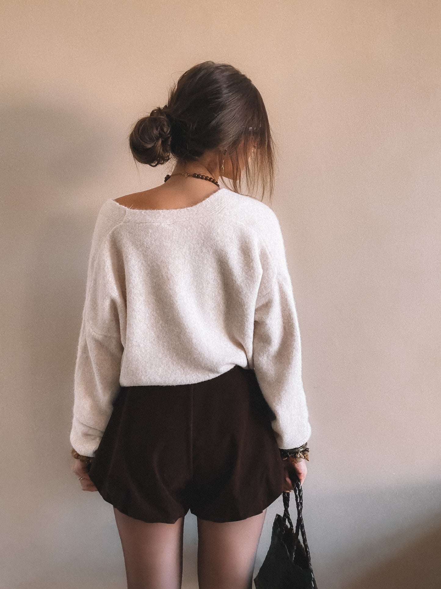 Short ballon ELYN marron