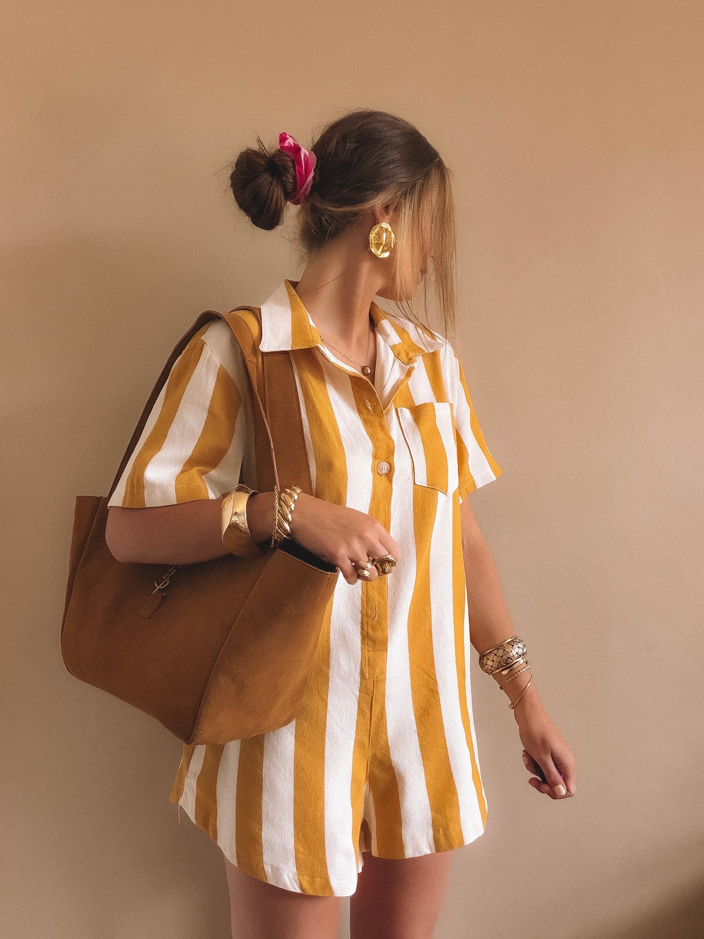 Combishort Capri Jaune