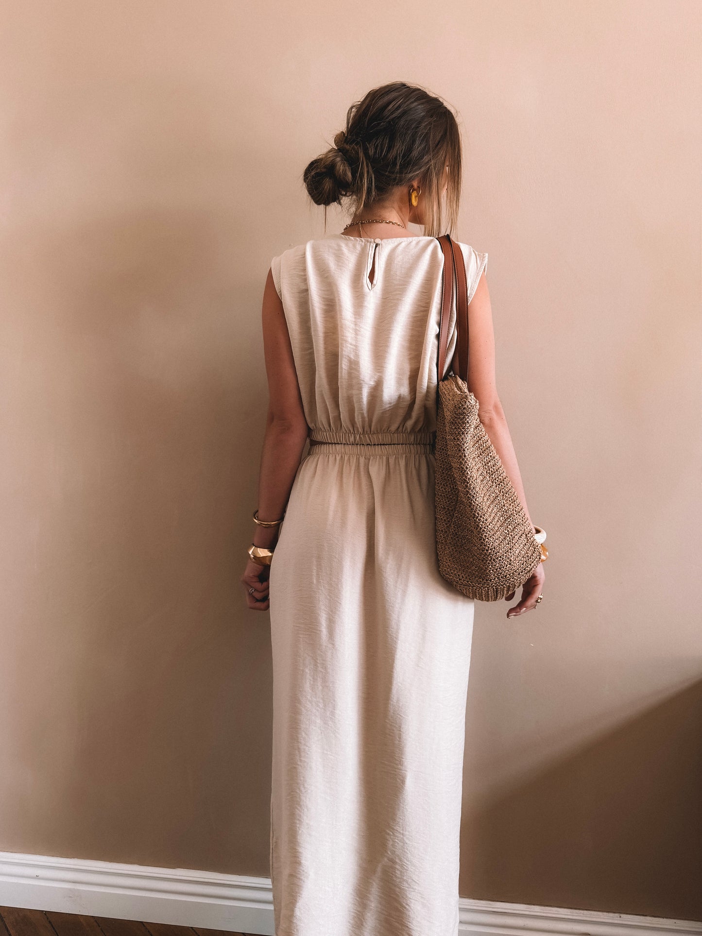 Robe Longue Riviera Beige