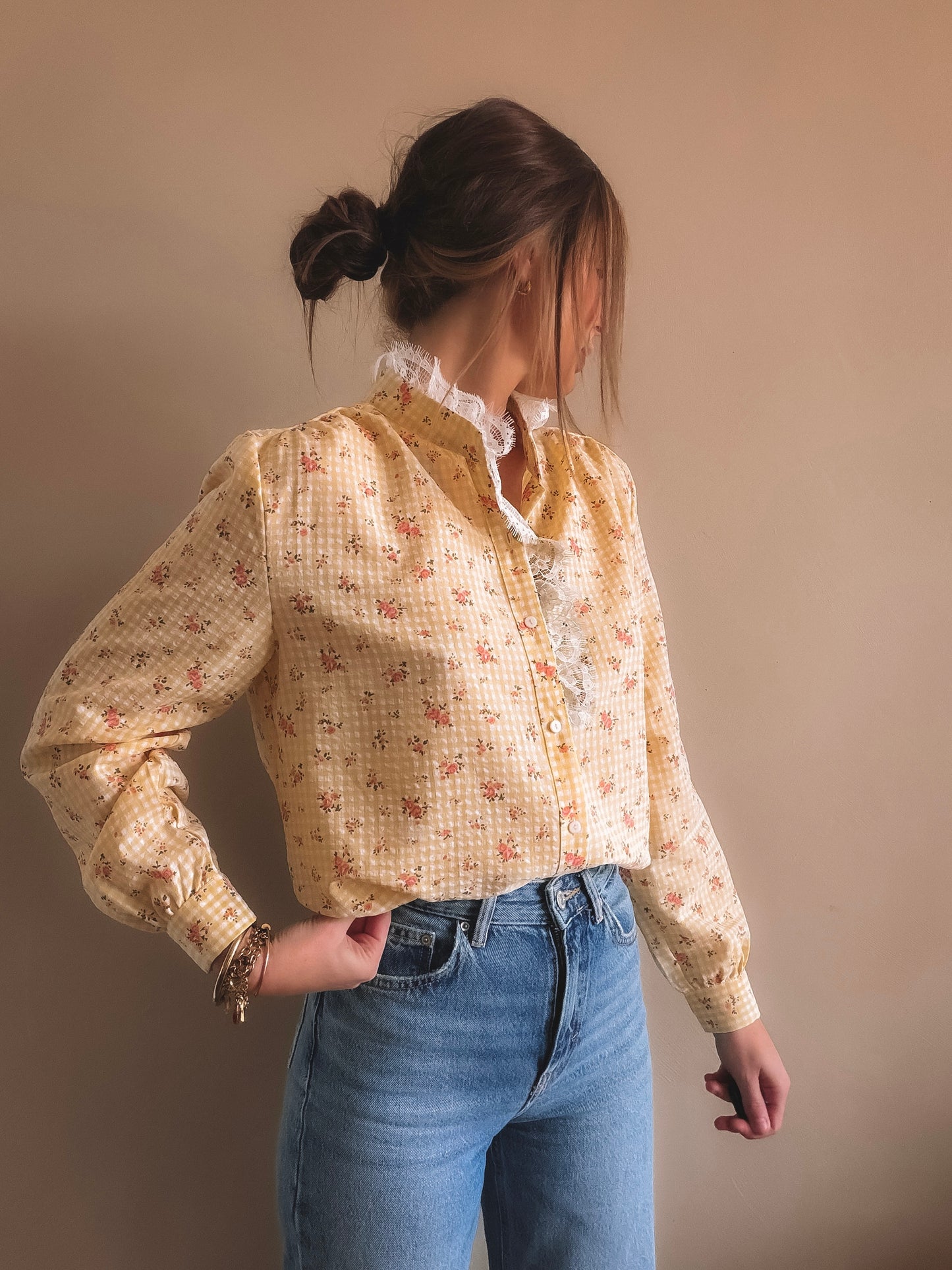 Chemise Anna Liberty Jaune