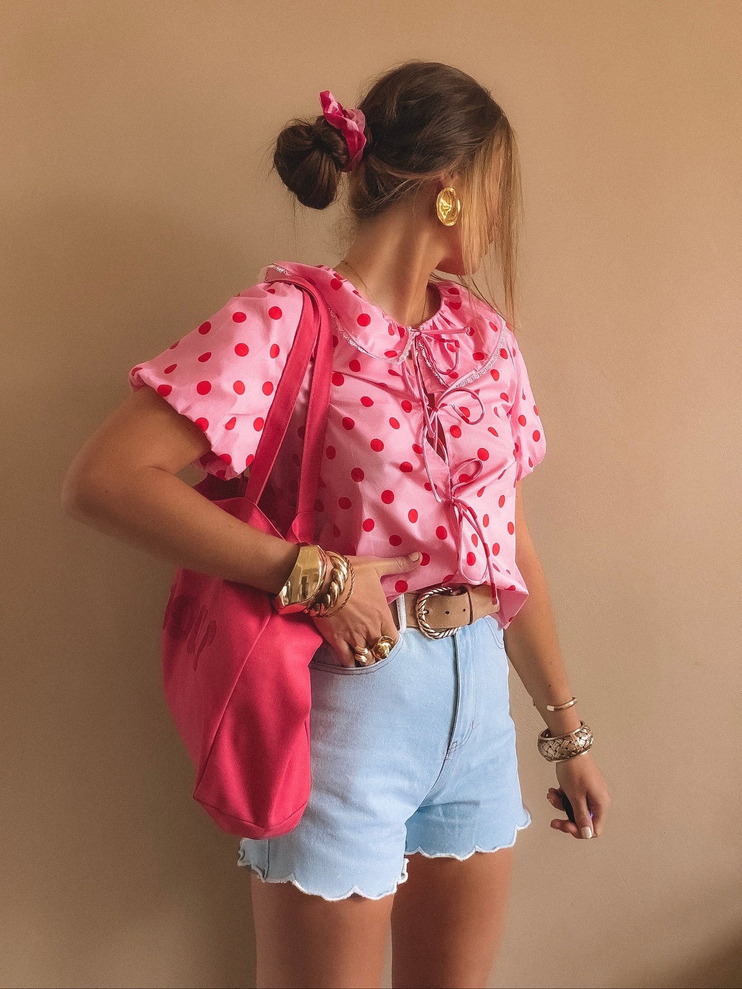 Blouse Rosie à pois