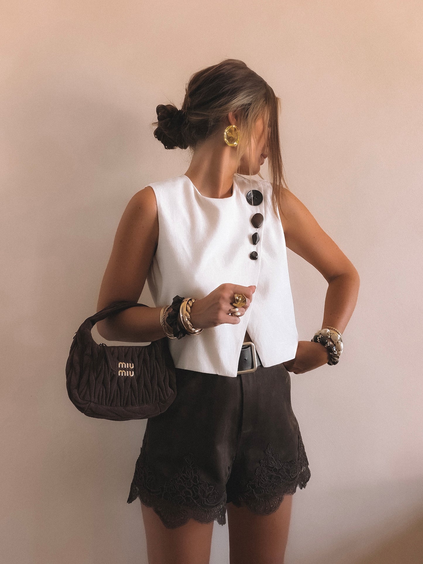 Top Clara Beige