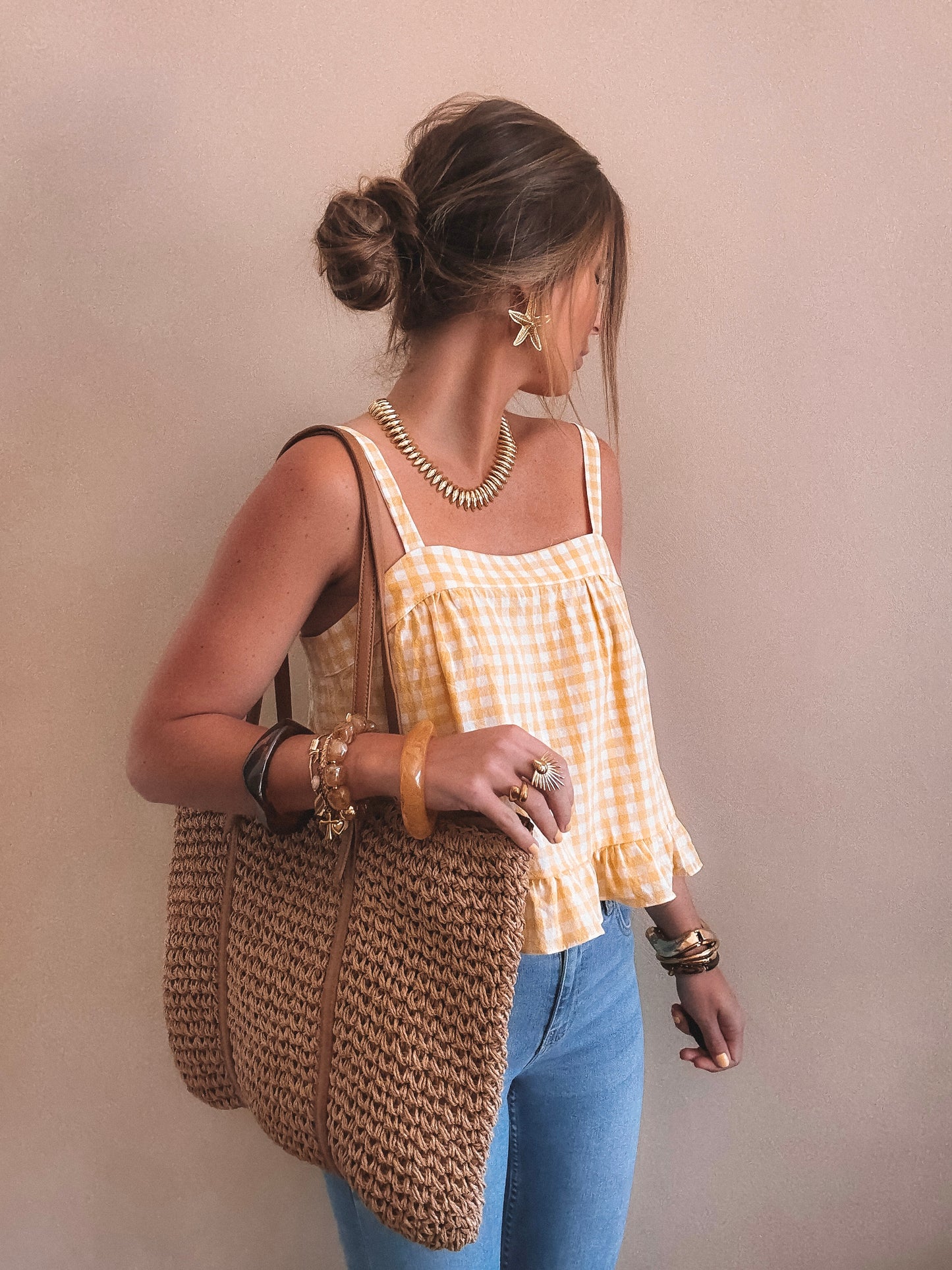 Top Sunny Jaune