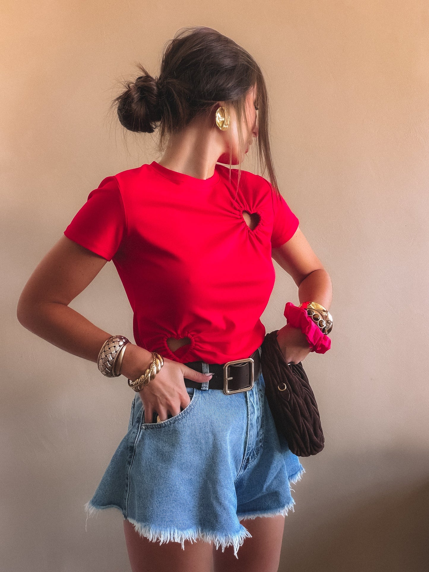 T-Shirt Valentine Rouge
