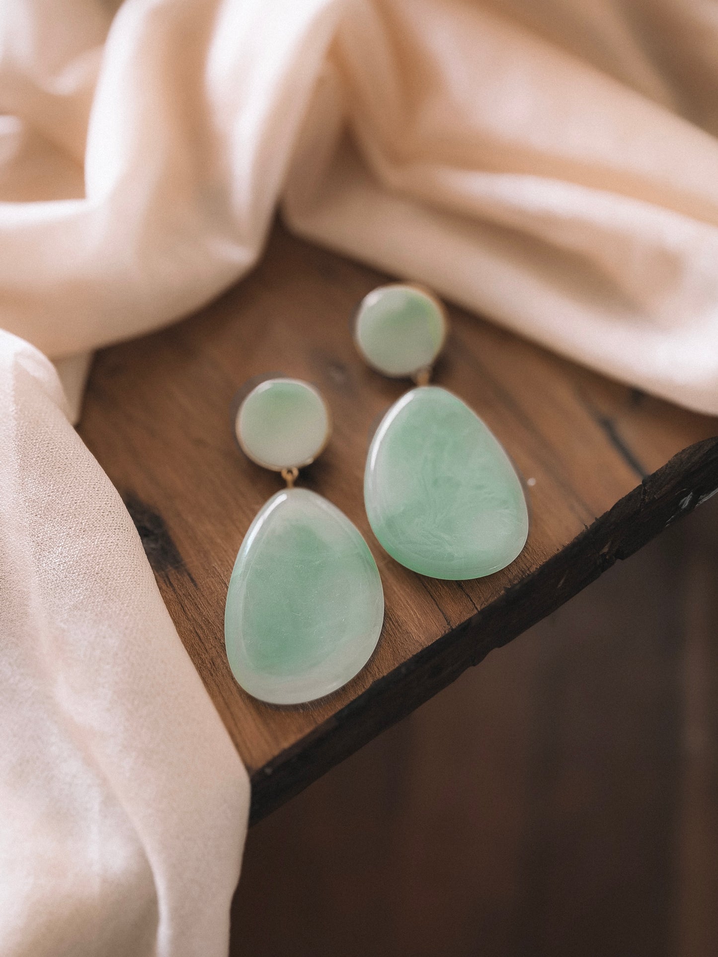 Boucles Iséa Vert Sauge