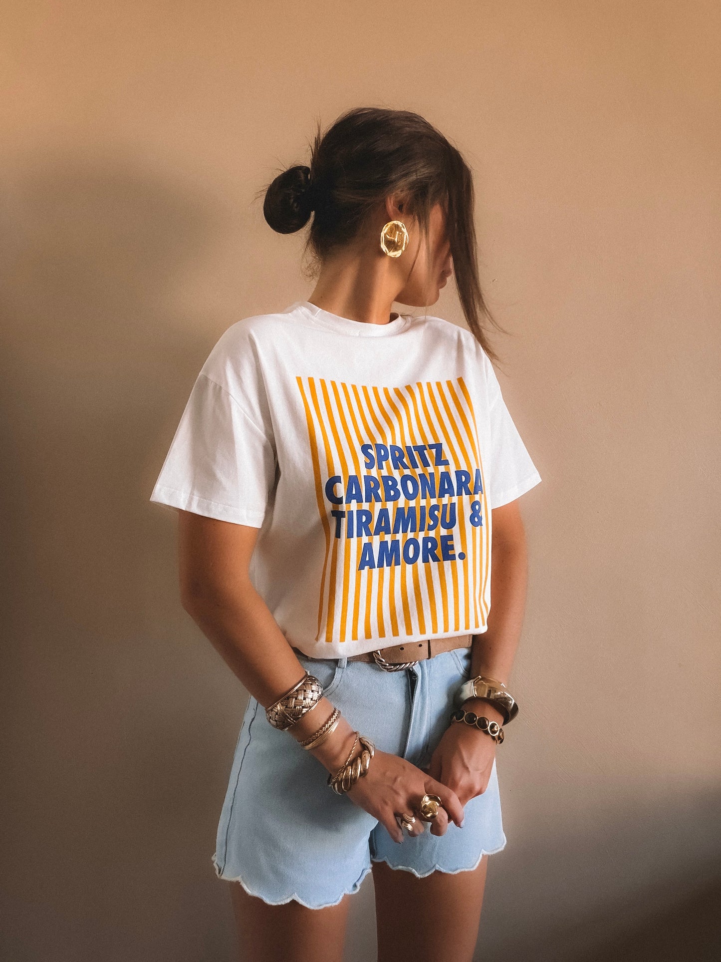 T-Shirt Roma à rayures