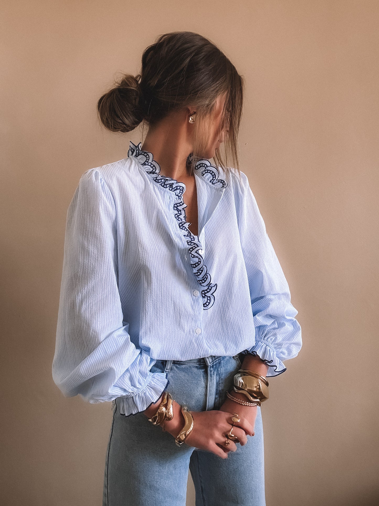 Chemise Appoline Bleu
