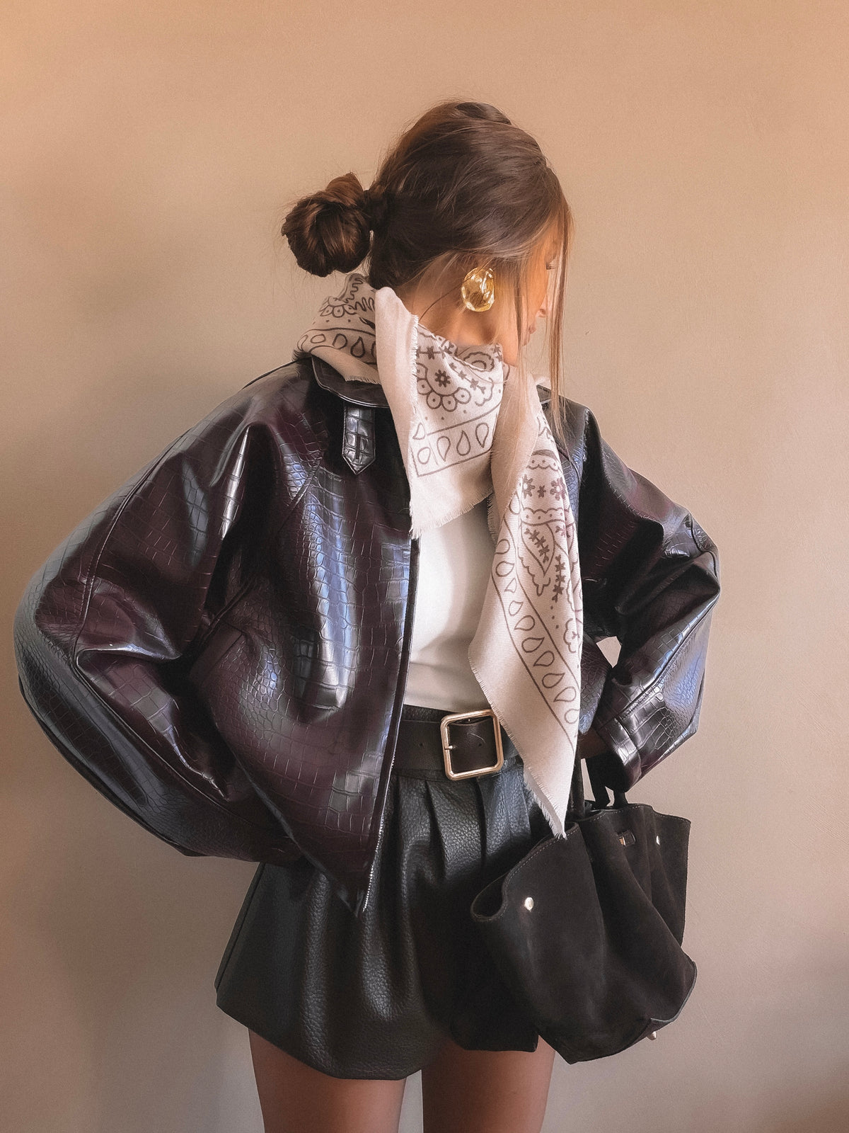 Veste Alix Bordeaux