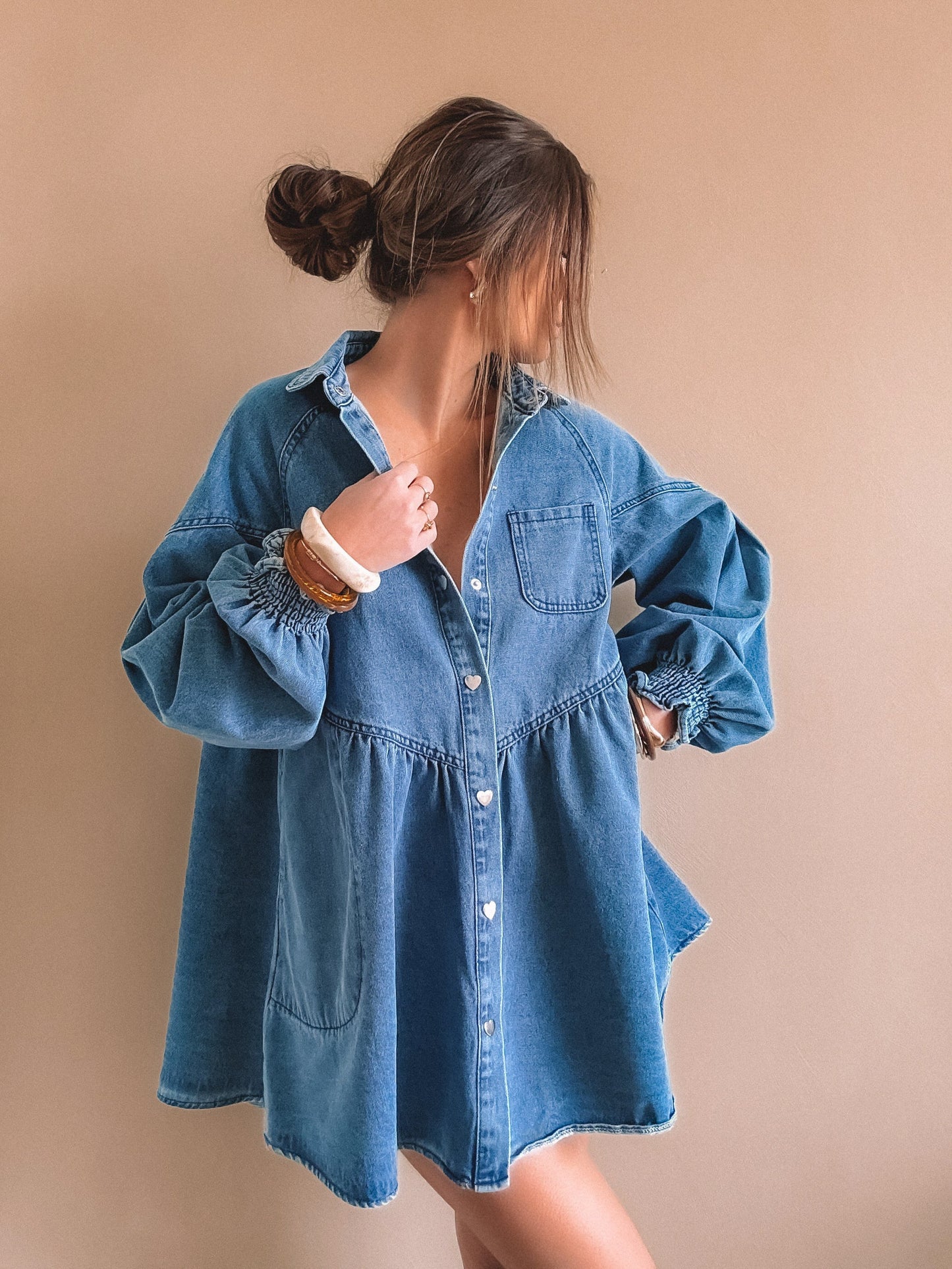 Robe en Jean Cléo