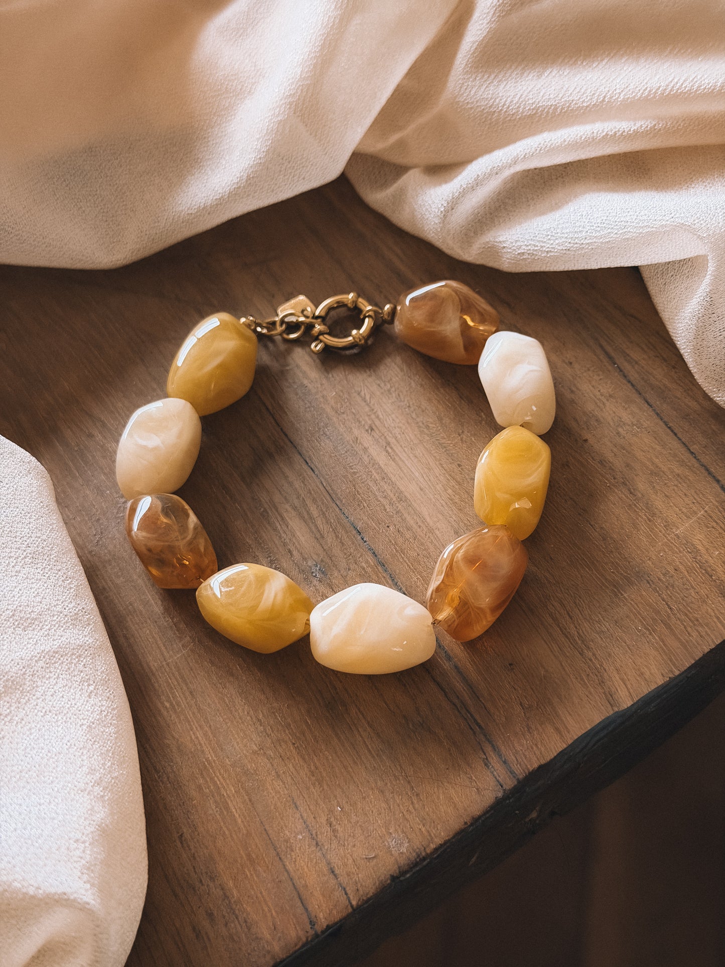 Bracelet Honey Jaune