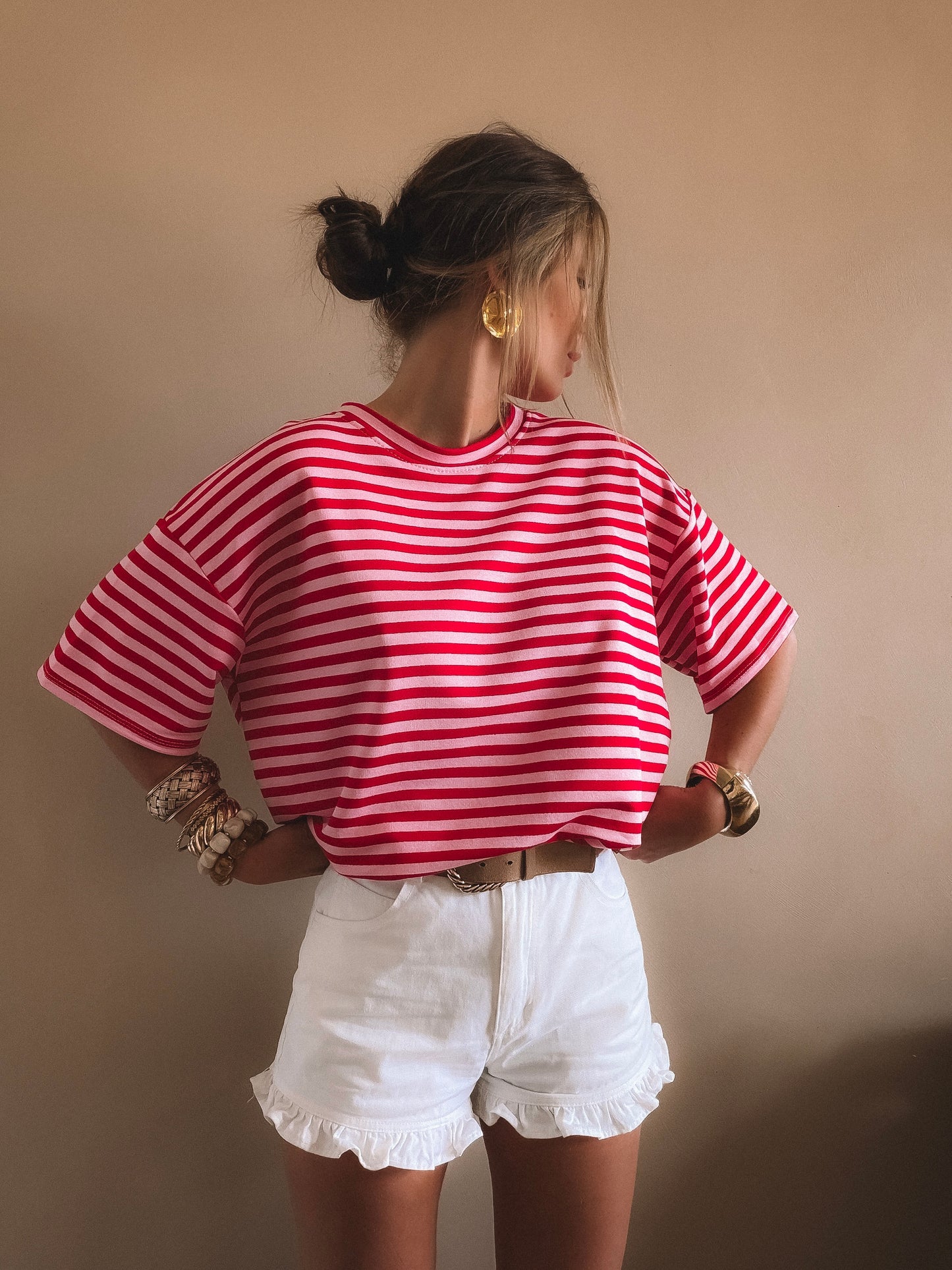 T-Shirt Capri à rayures
