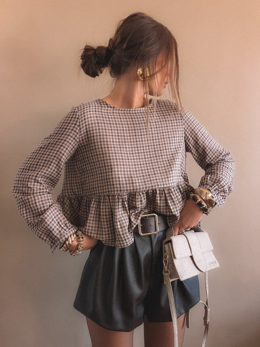 Blouse Eléonore Vichy