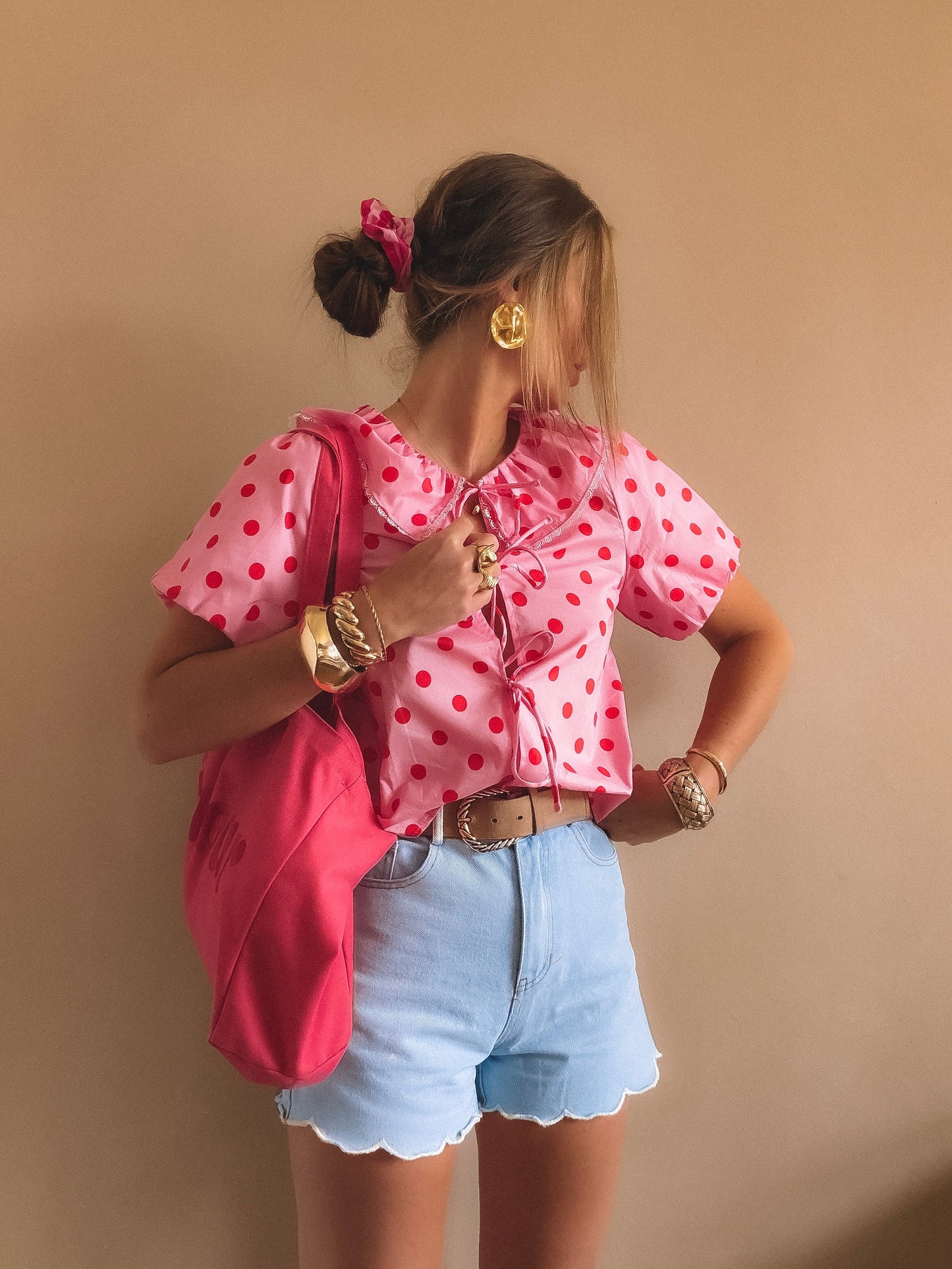 Blouse Rosie à pois