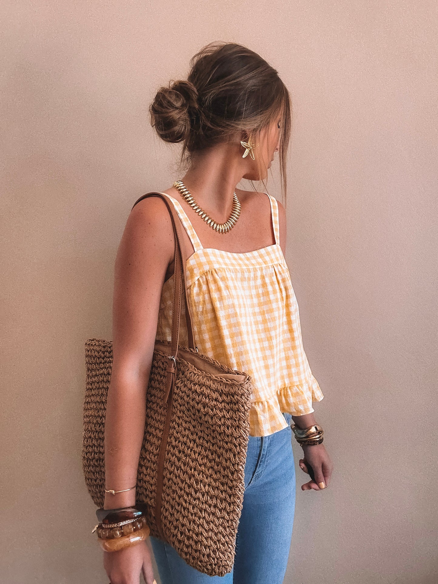 Top Sunny Jaune