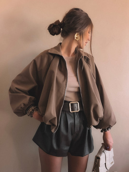 Veste Noémie Taupe