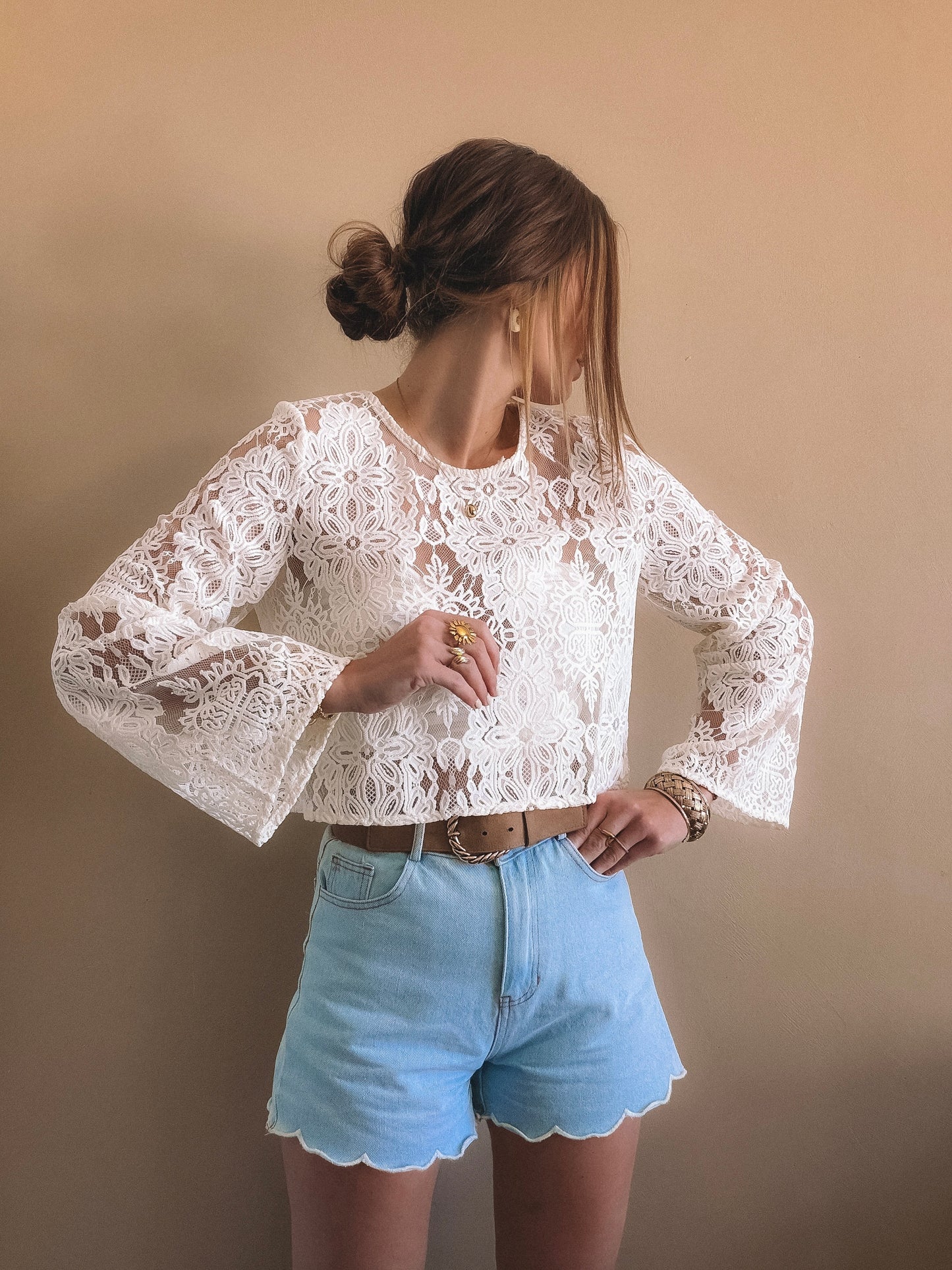 Blouse Iris Dentelle