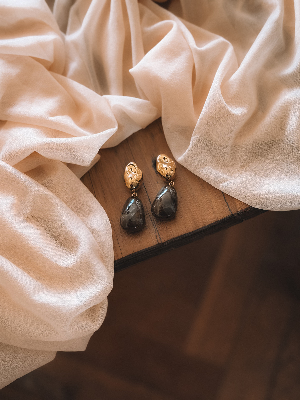 Boucles OLYMPE marron
