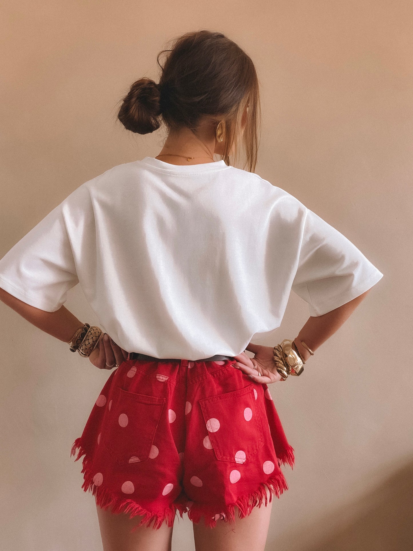 T-Shirt Love Blanc