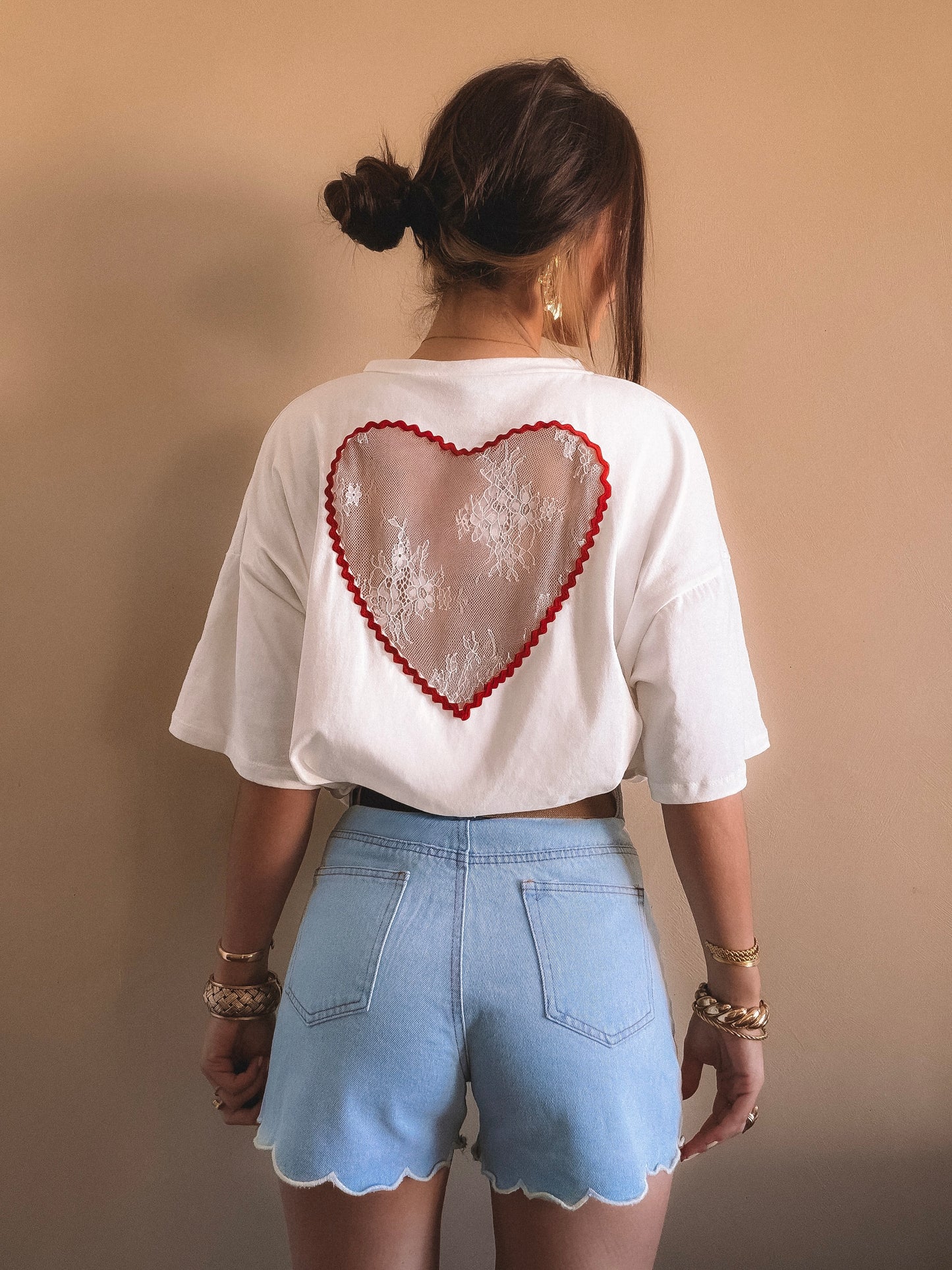 T-Shirt Amour Blanc