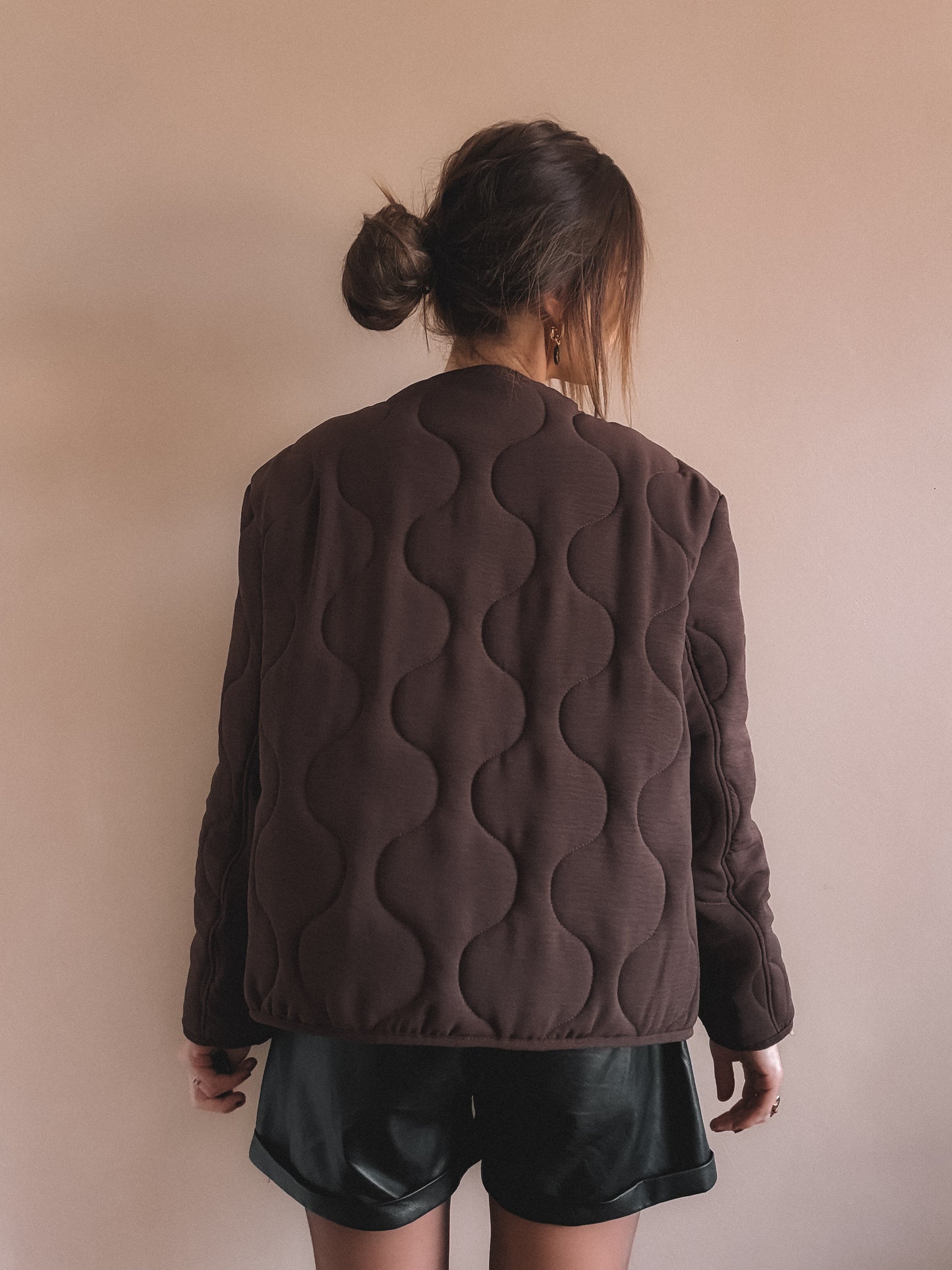 Veste Victoria Marron