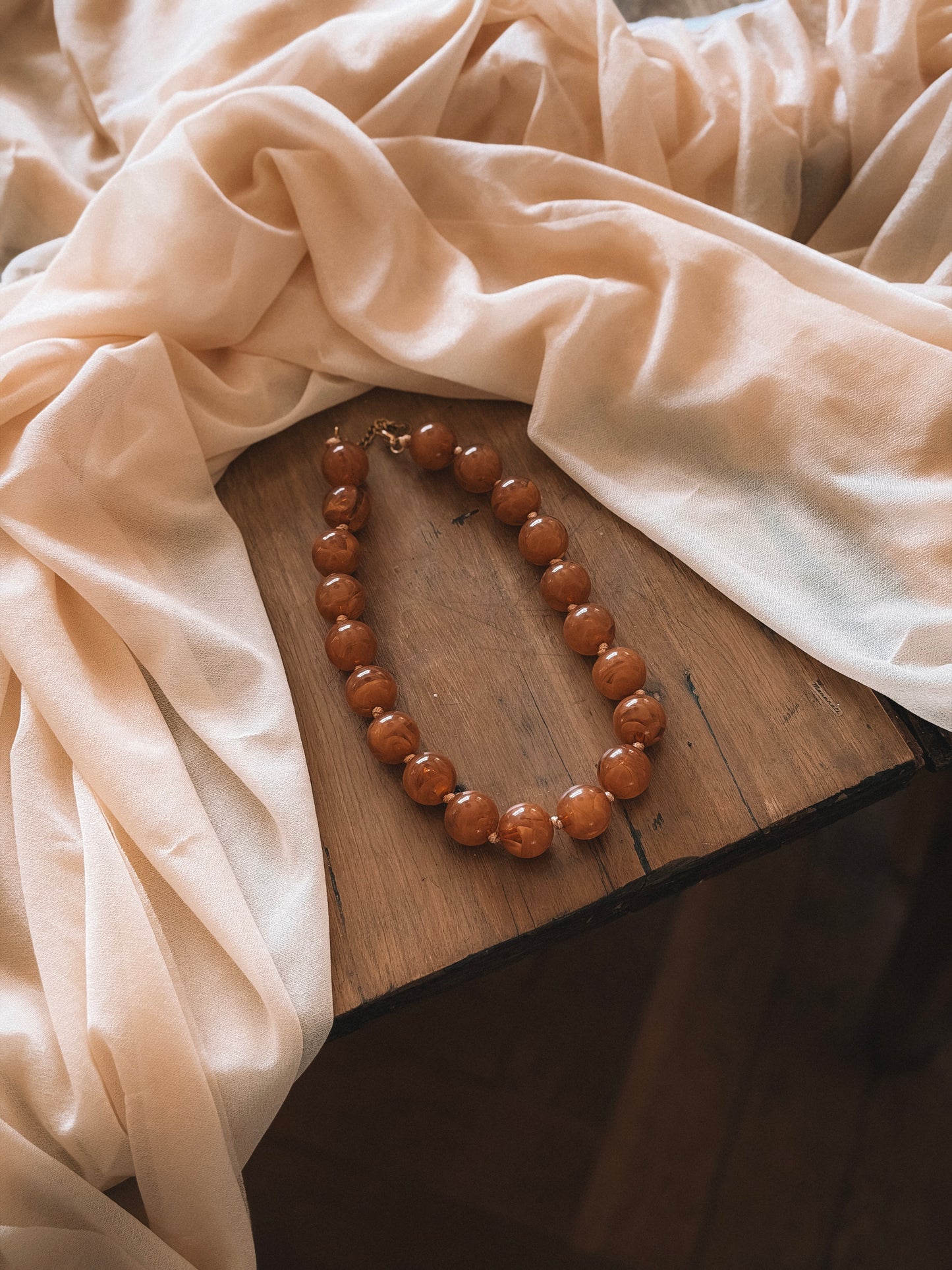 Collier Louna Caramel