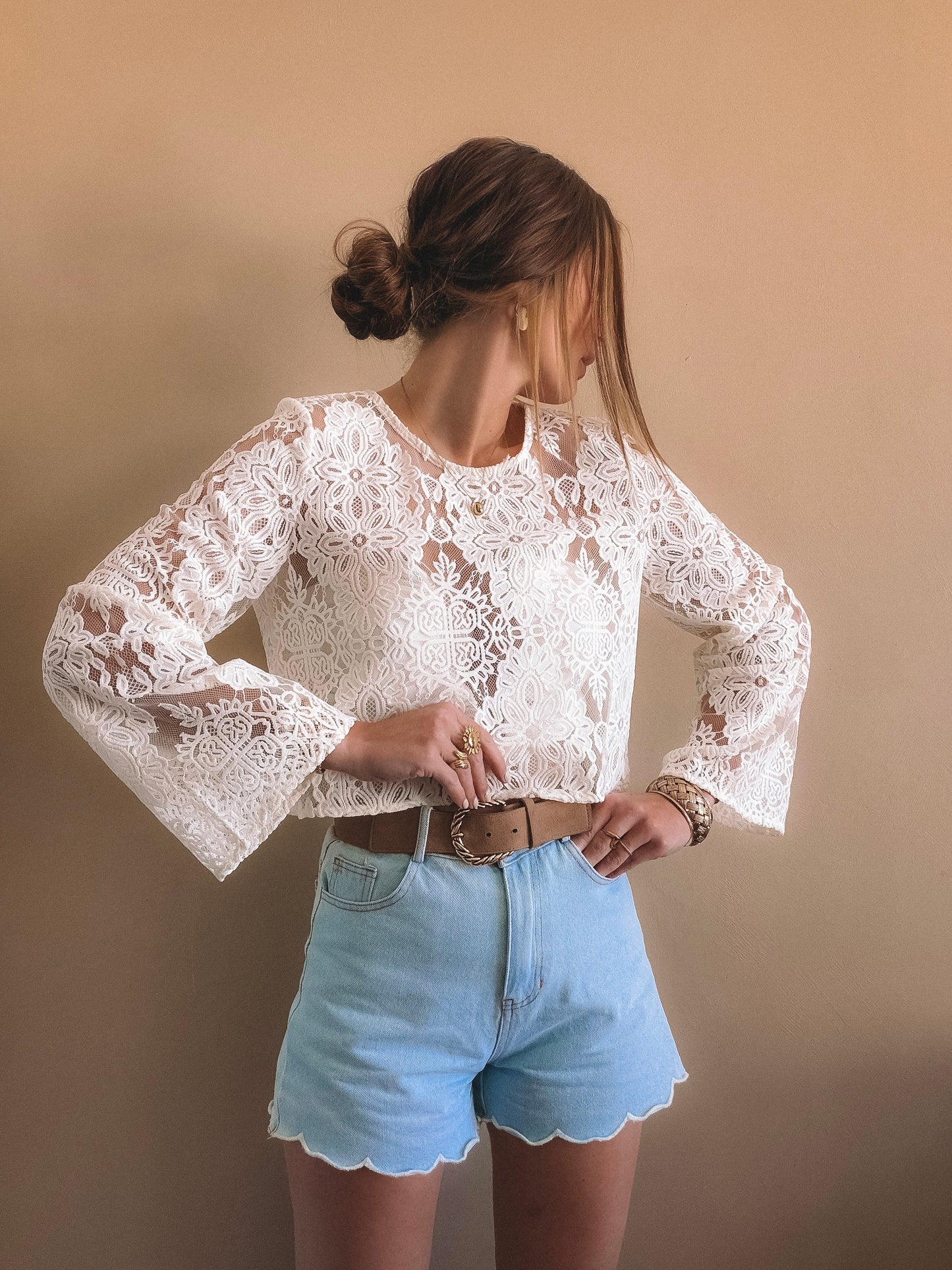 Blouse Iris Dentelle