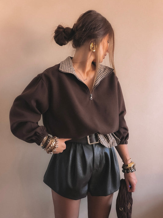 Sweat Romy Marron