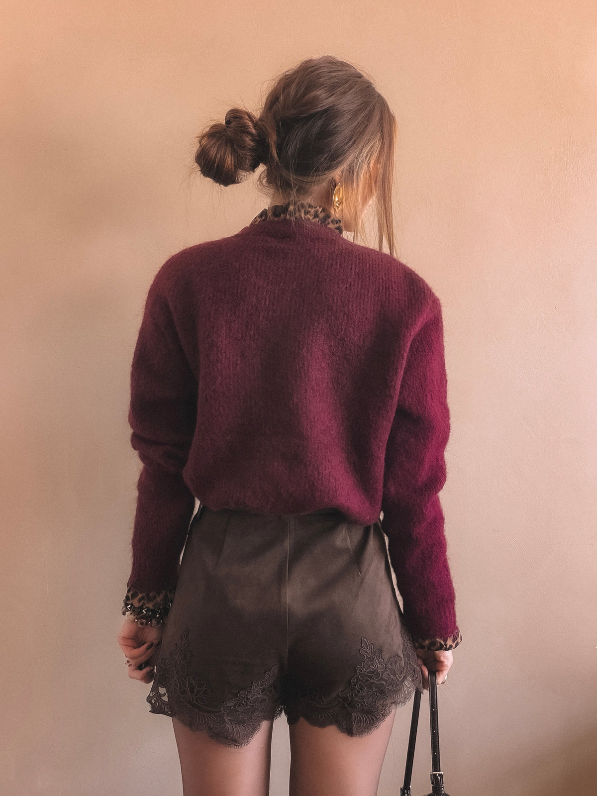 Gilet Mila Bordeaux