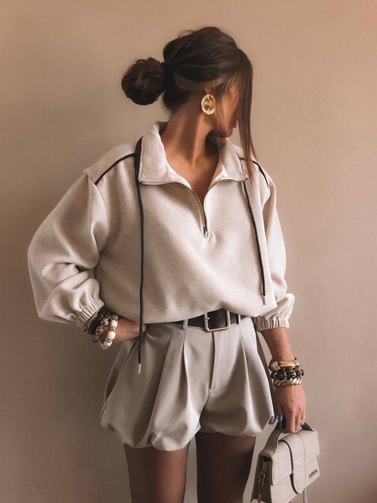 Sweat Heloise beige