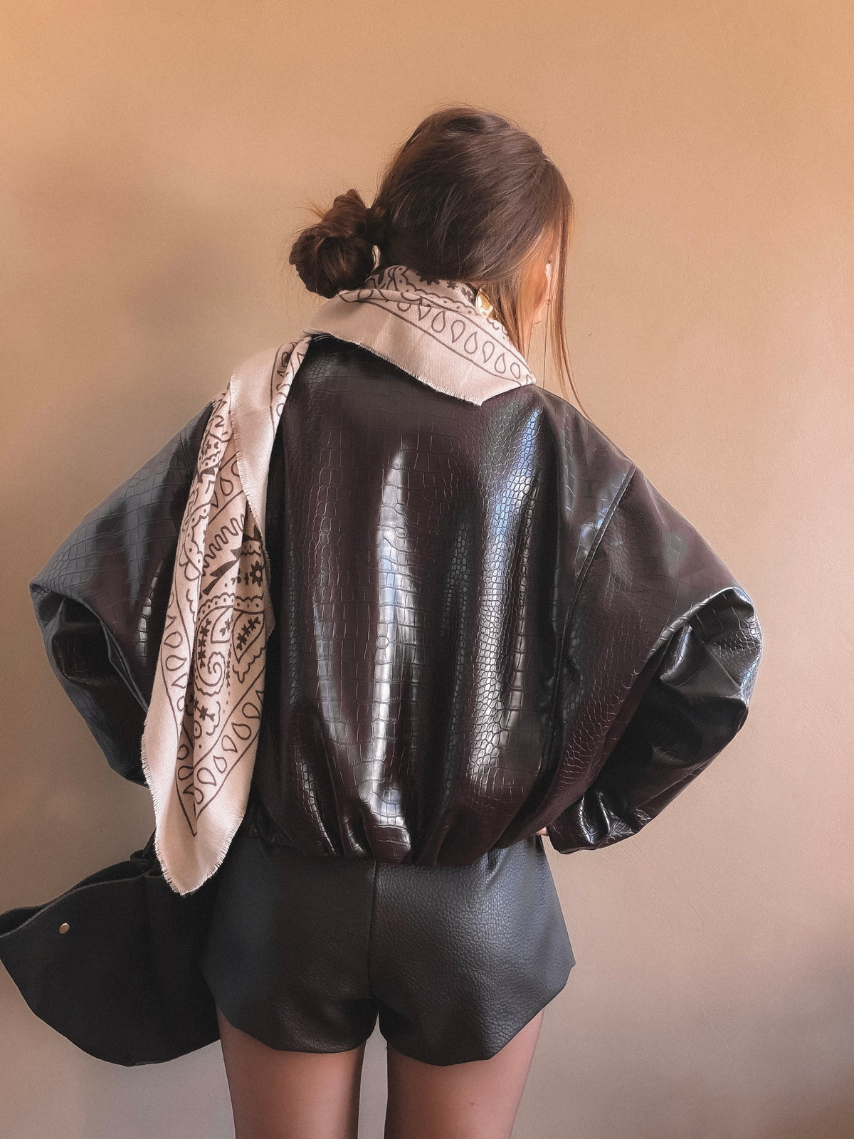 Veste Alix Bordeaux