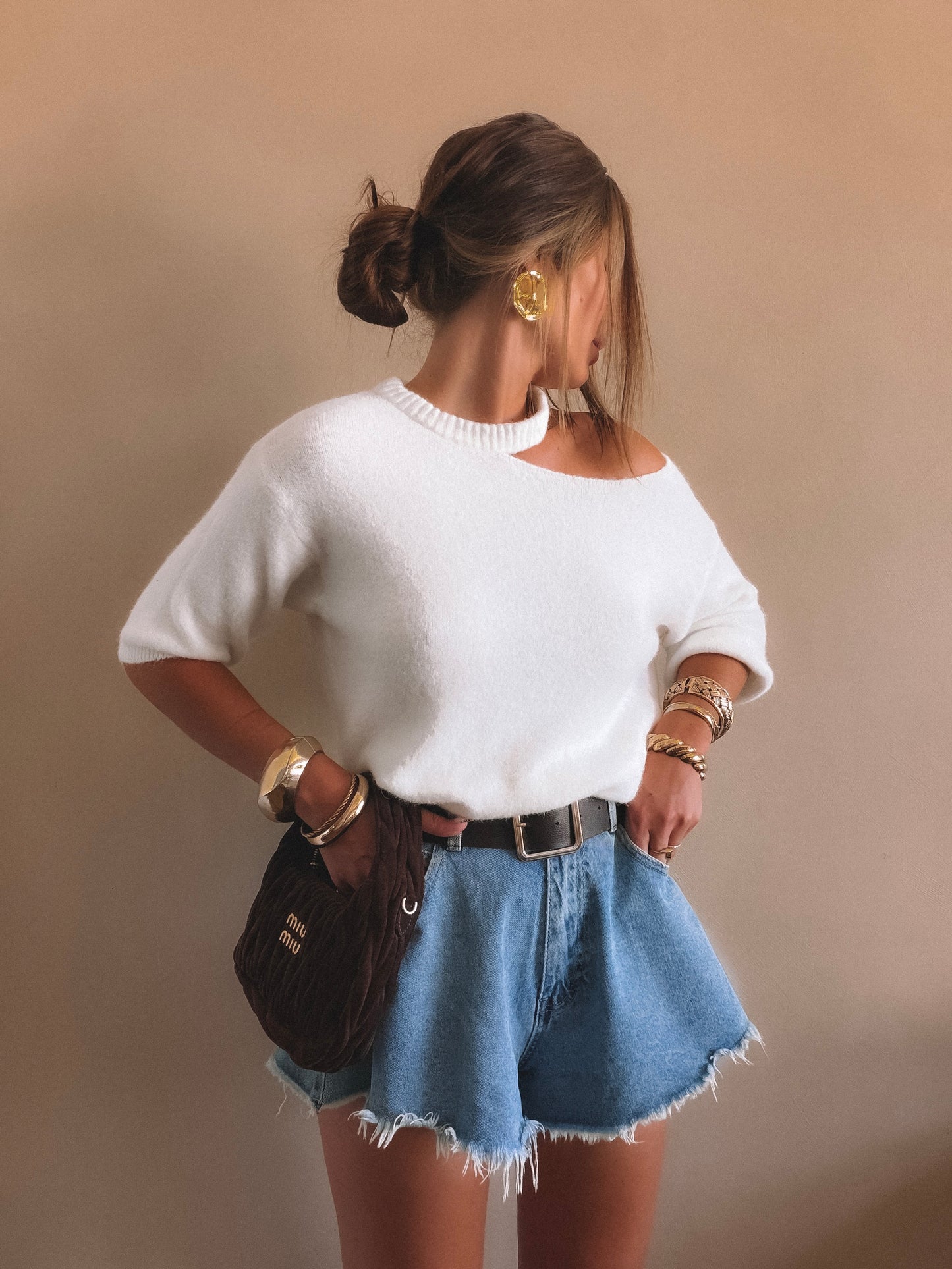 Pull Alba Blanc