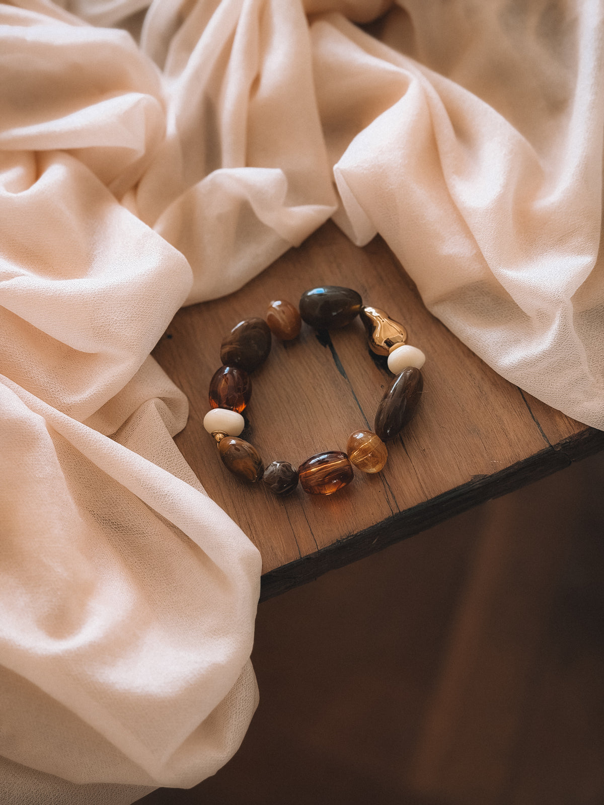 Bracelet APOLLINE marron
