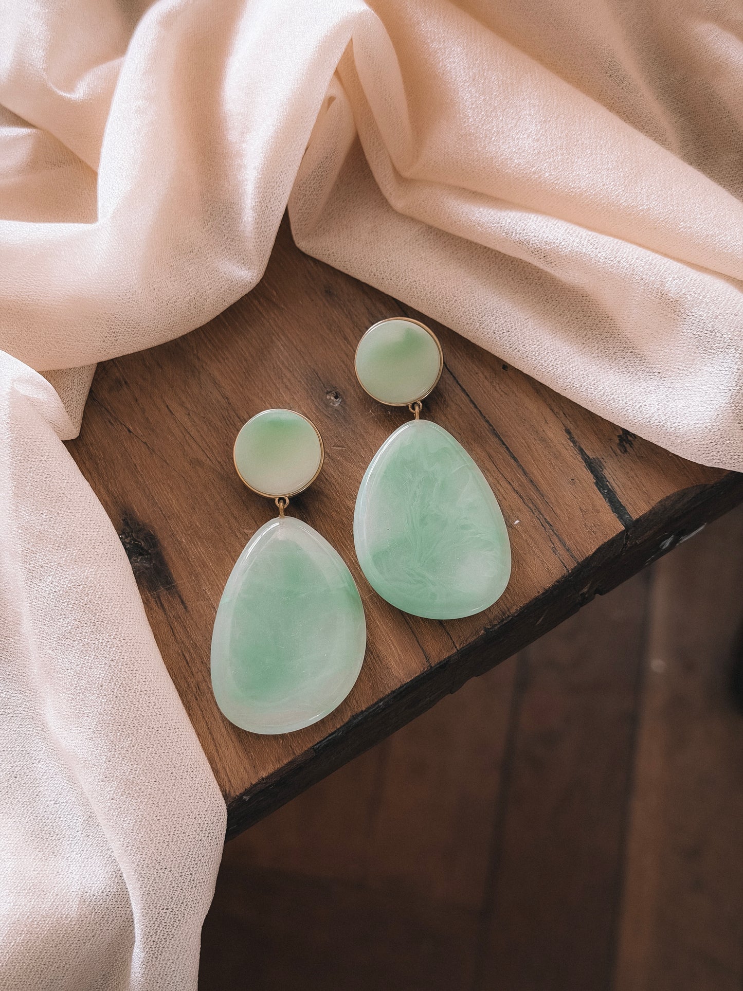 Boucles Iséa Vert Sauge