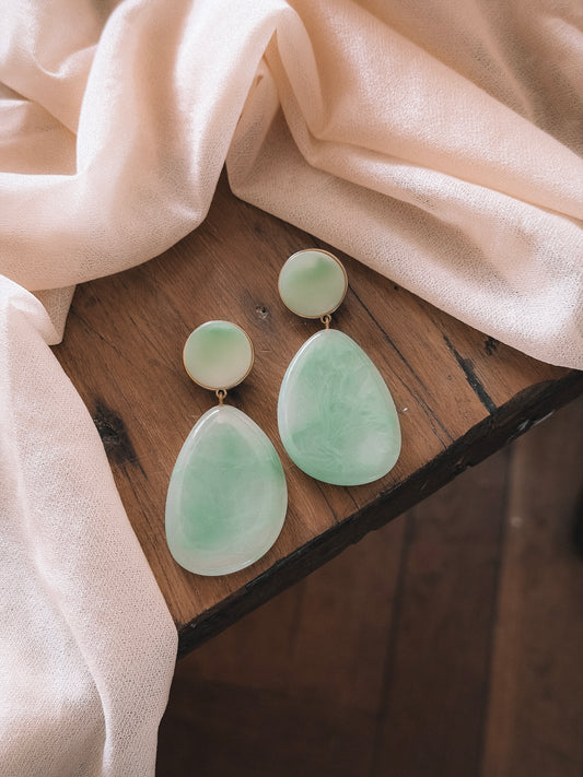 Boucles Iséa Vert Sauge