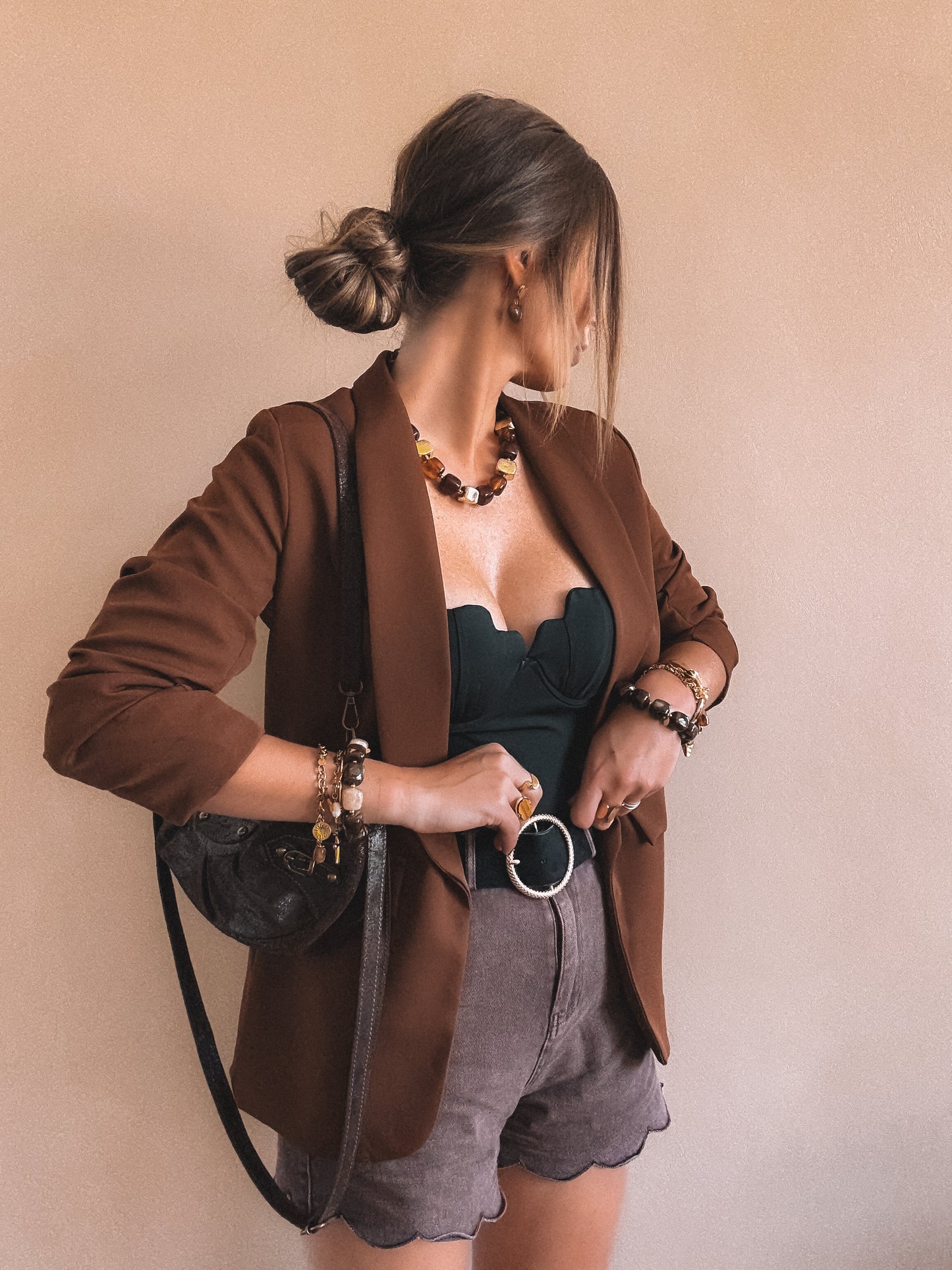 Blazer Célia Caramel